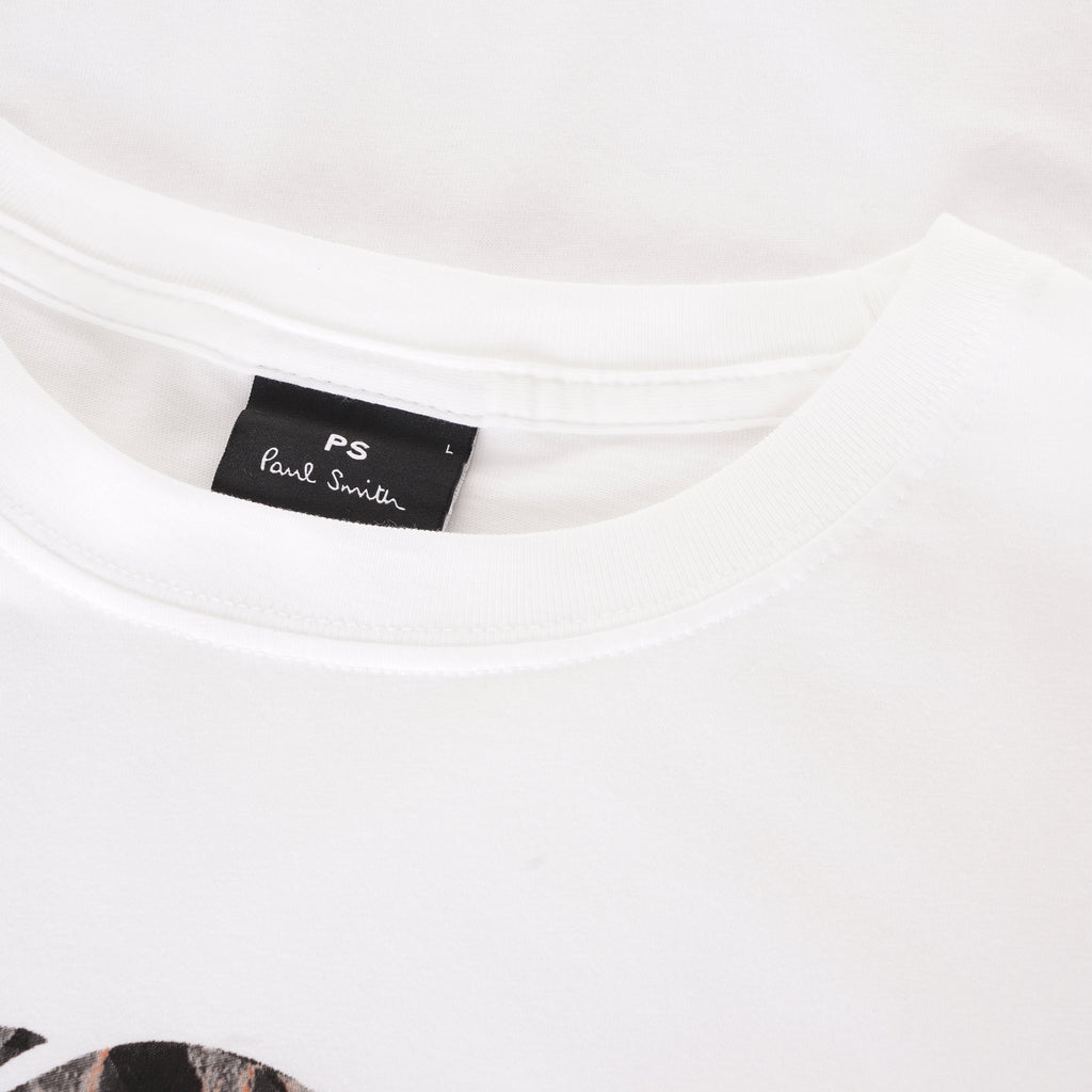 Paul Smith Graffiti Monkey T-Shirt - White