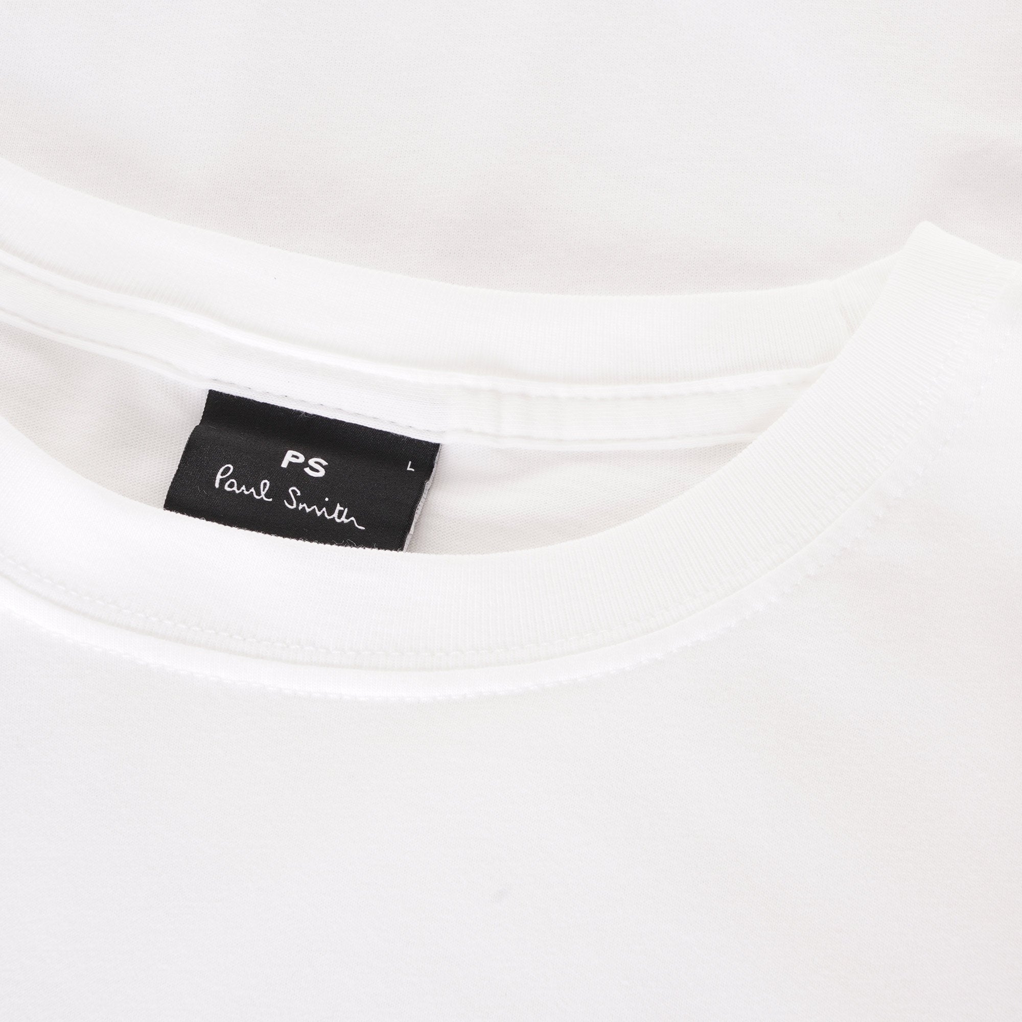 Paul Smith PS Club Photos Organic Cotton T-Shirt - White