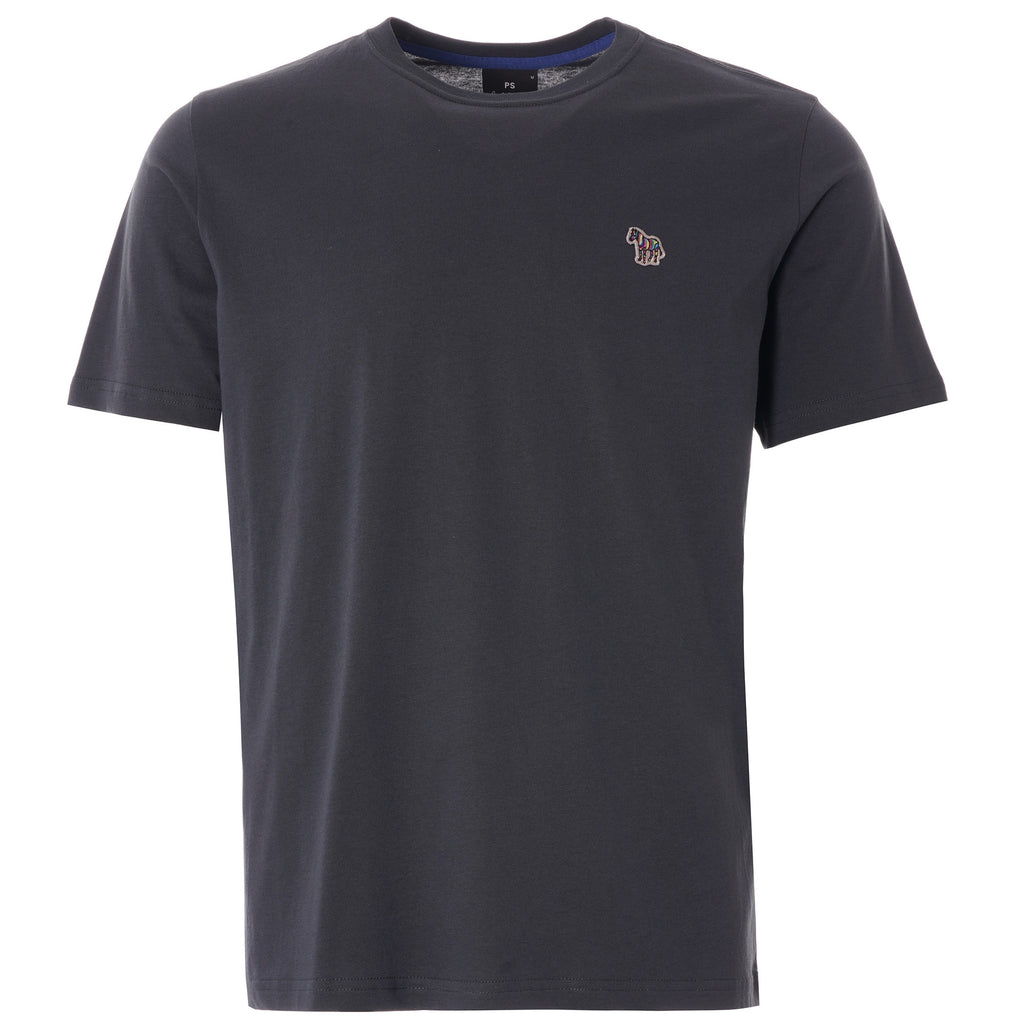 Paul Smith Organic Cotton Zebra Logo T-Shirt - Grey