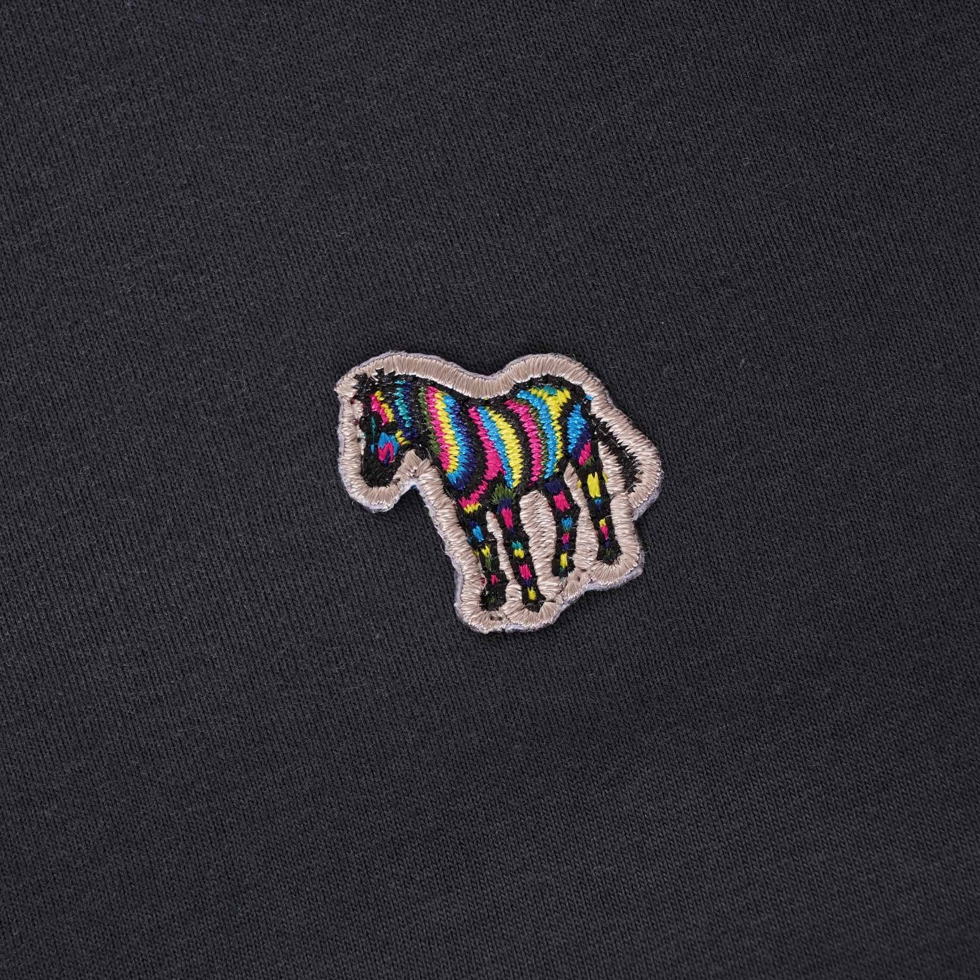 Paul Smith Organic Cotton Zebra Logo T-Shirt - Grey