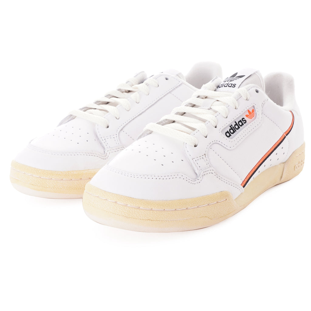 Adidas Originals Continental 80 - White/Black/Orange