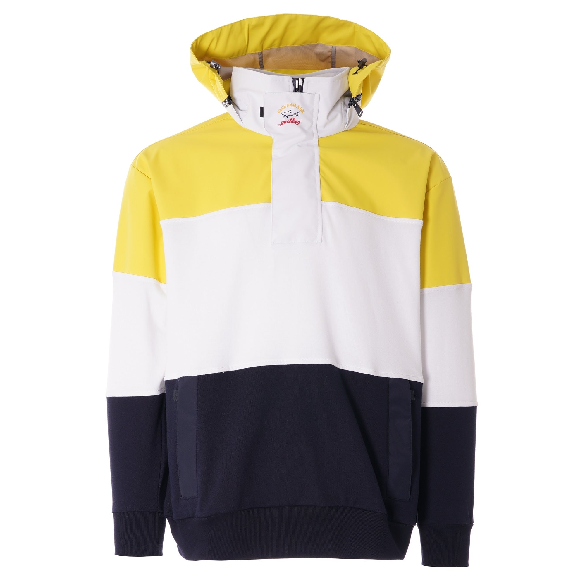 Paul and Shark Typhoon 20000 Sweatshirt Jacket - Yellow