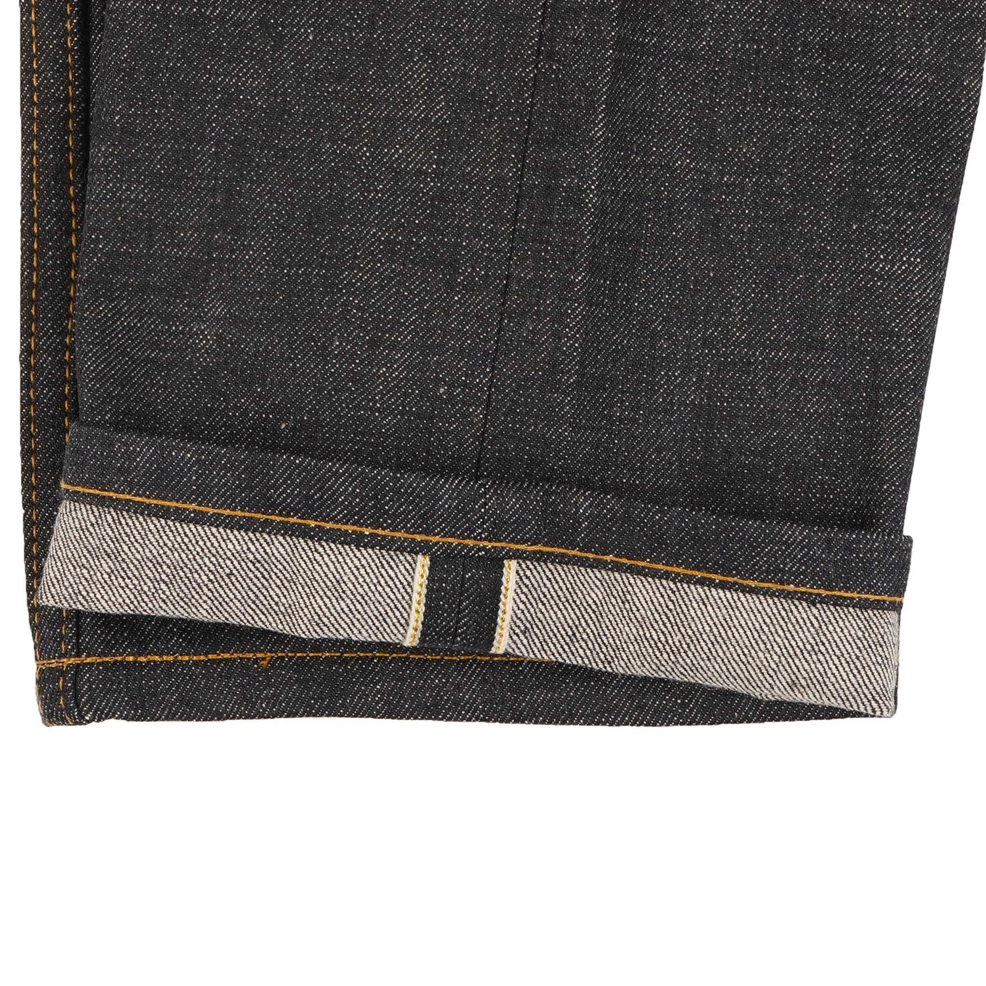 Naked and Famous Denim Weird Guy Real Gold Selvedge - Indigo