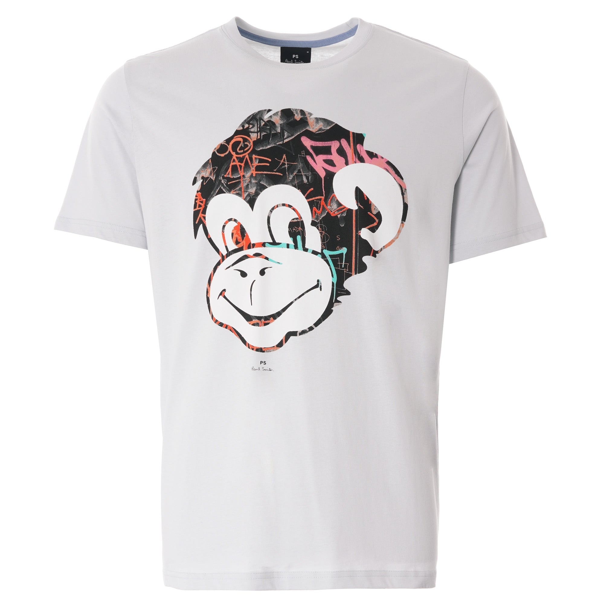 Paul Smith Graffitti Monkey T-Shirt - Grey