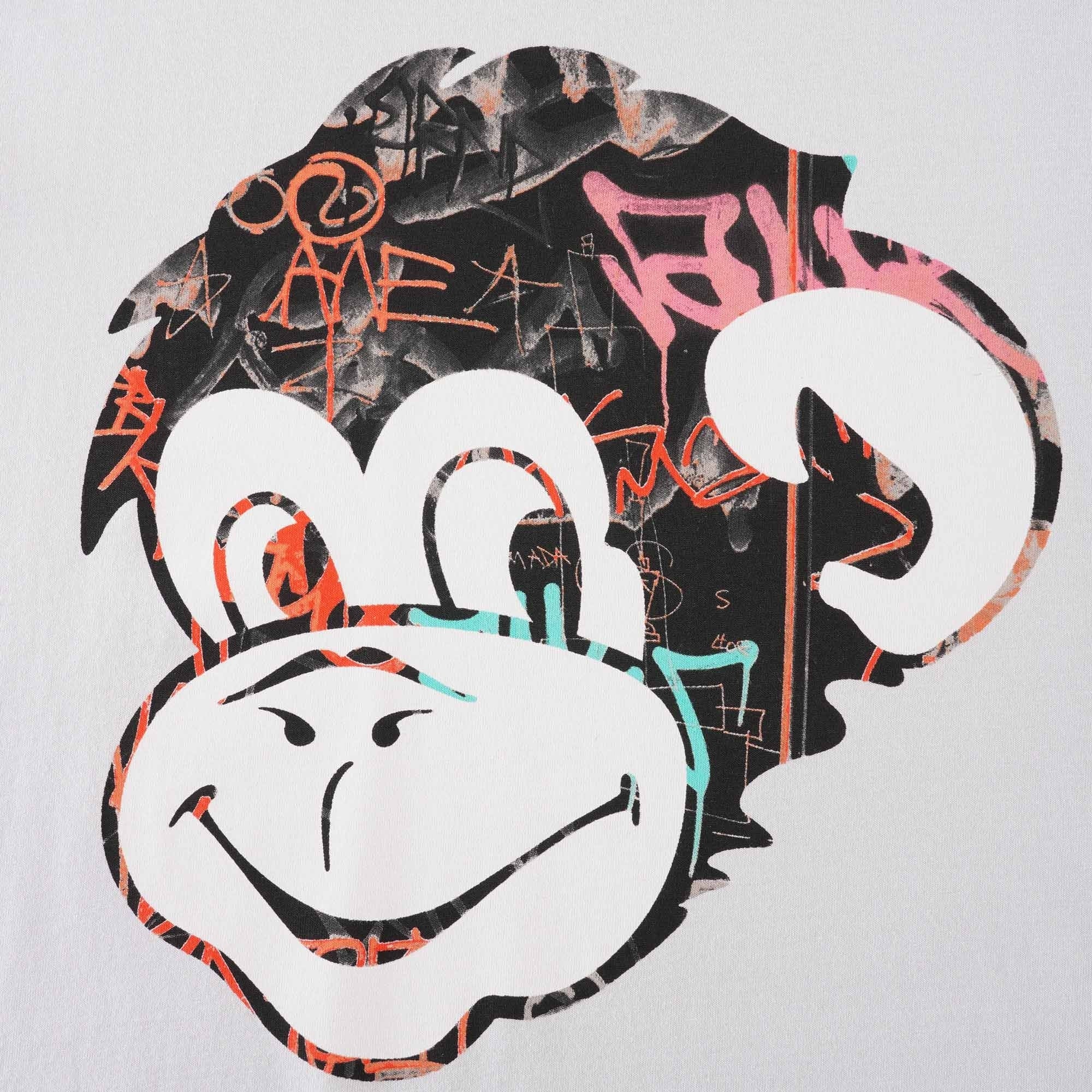 Paul Smith Graffitti Monkey T-Shirt - Grey