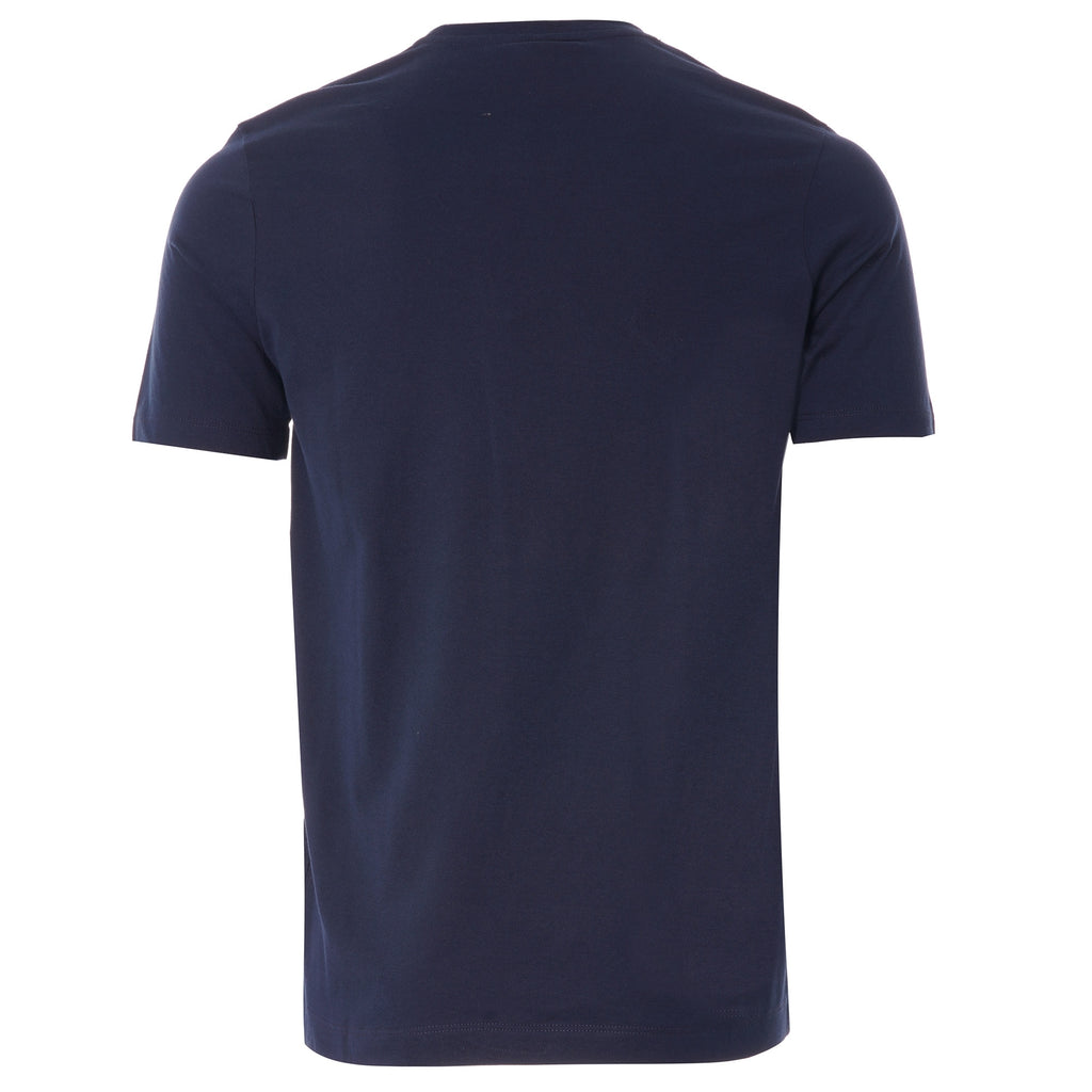 Paul and Shark Crew Neck Logo T-Shirt - Navy