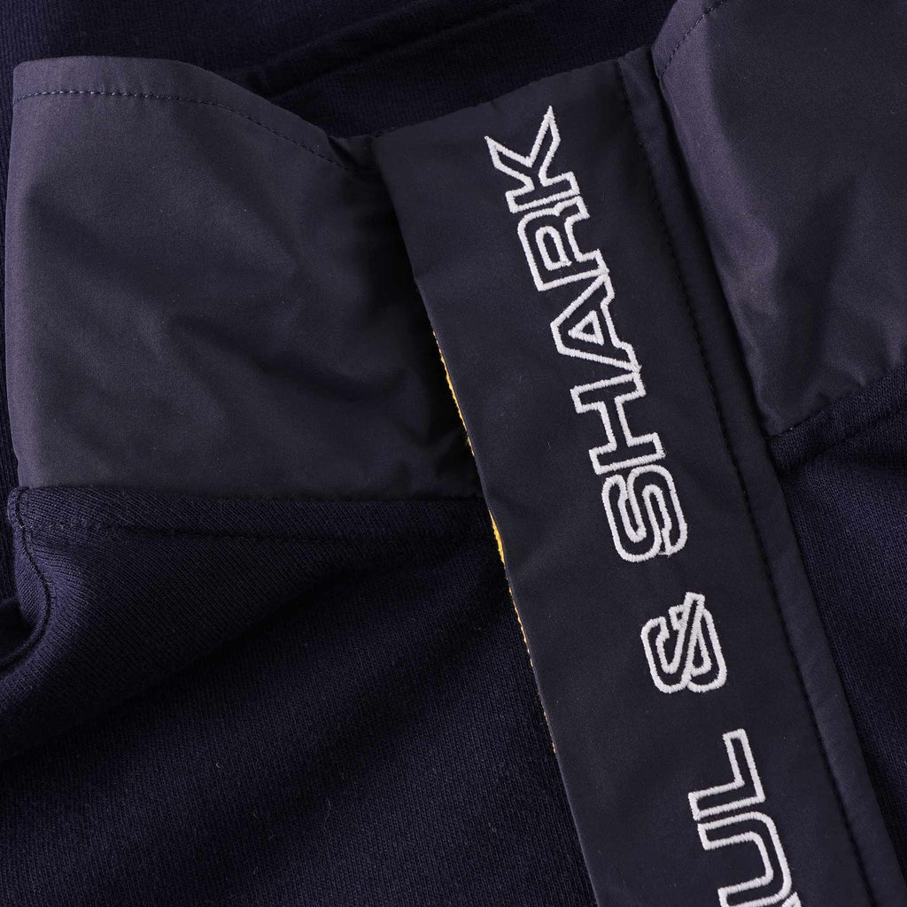 Paul and Shark Zip-Neck Pocket Sweatshirt - Navy
