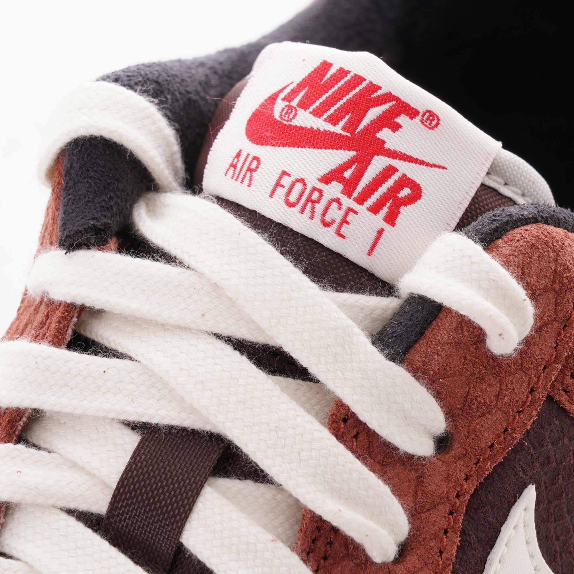 Nike Air Force 1 PRM - Red Bark