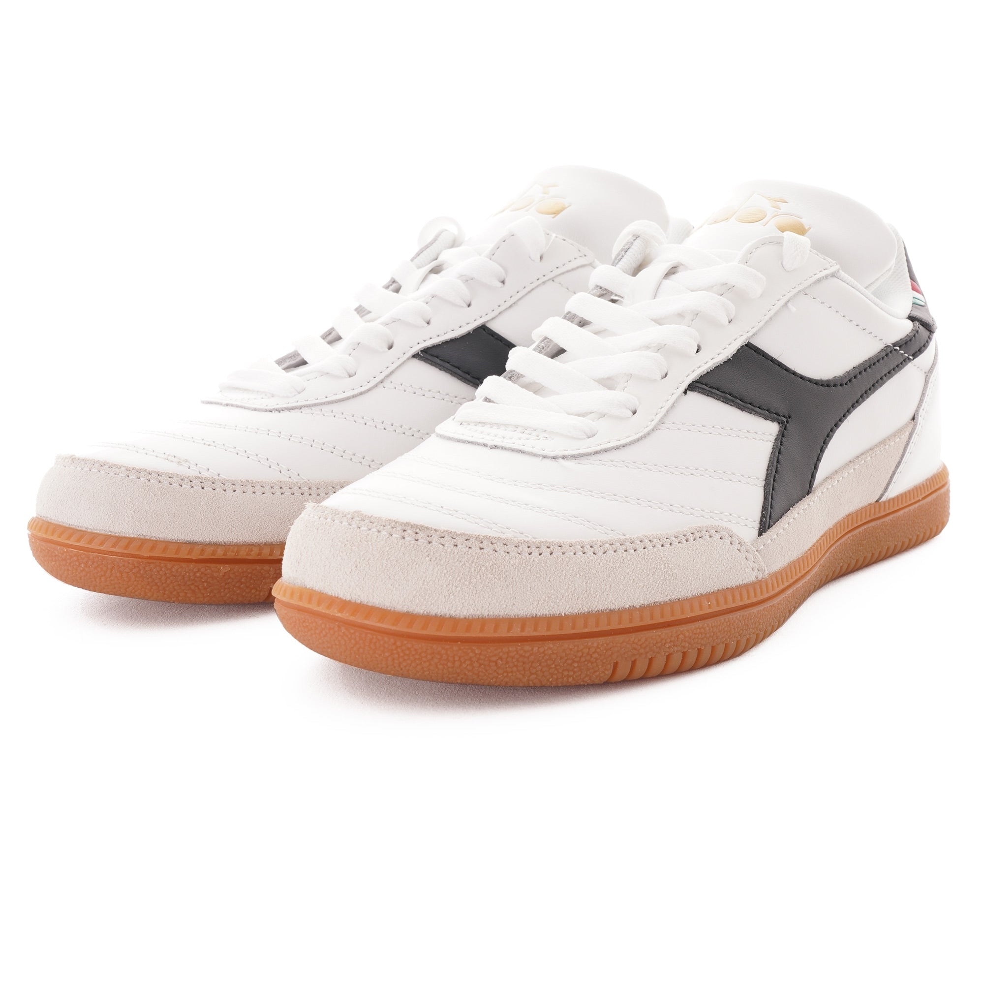 Diadora Gold Indoor - White and Black