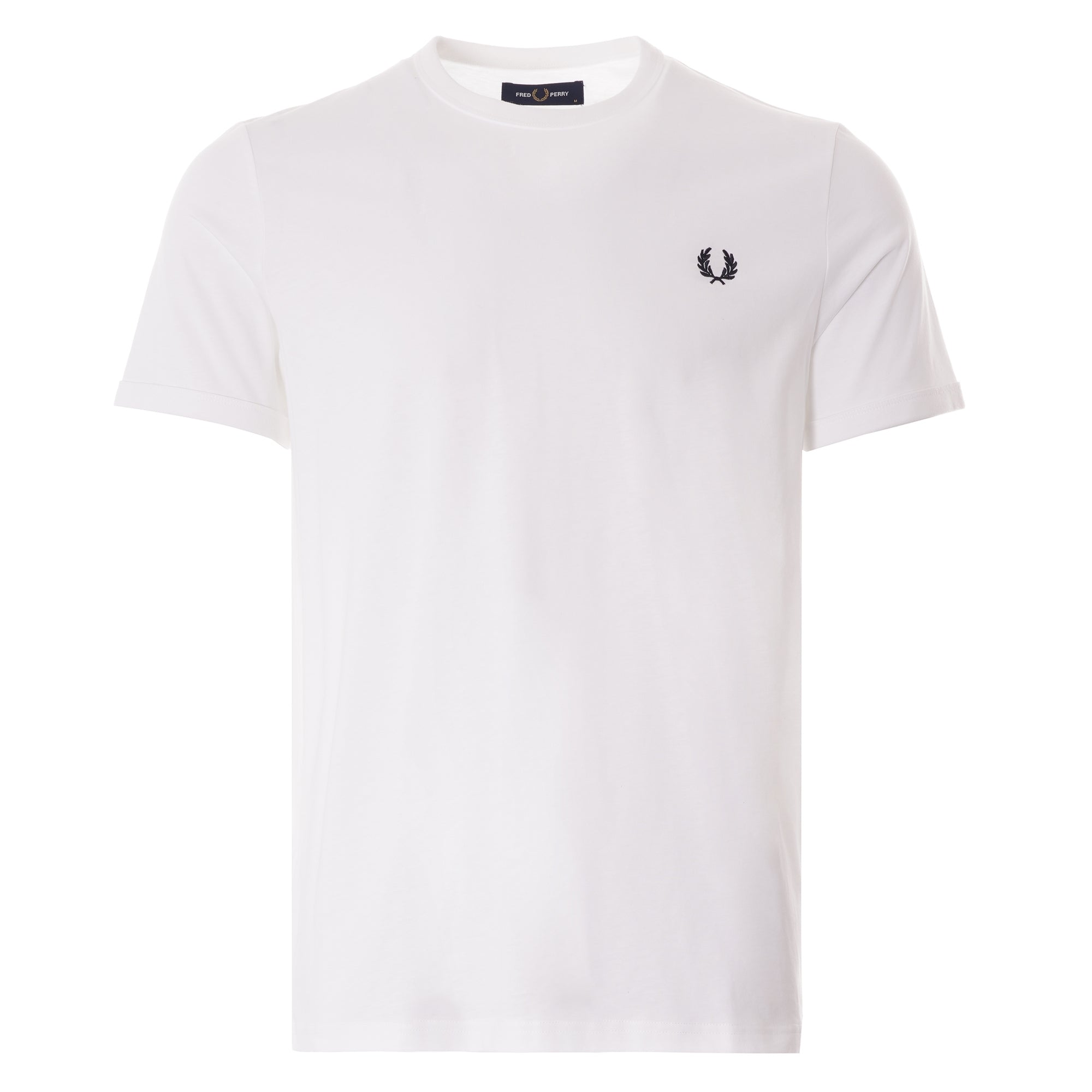 Fred Perry Ringer T-Shirt - White