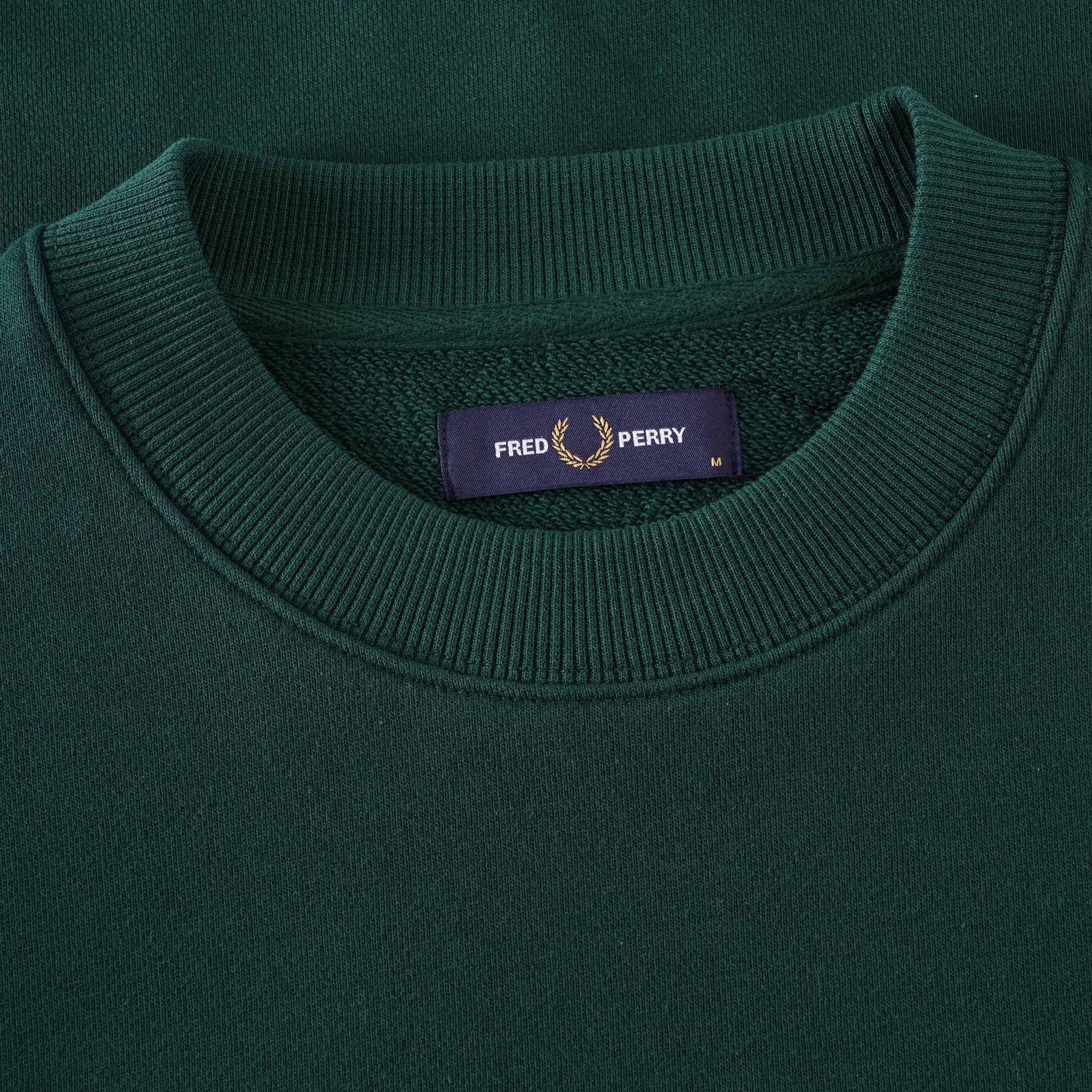 Fred Perry Crew Neck Sweatshirt - Ivy