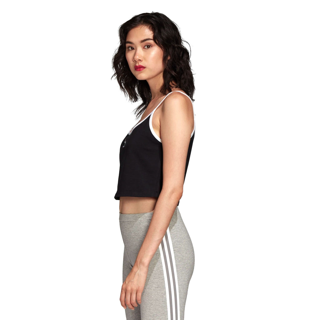 Adidas Originals Womens Spaghetti Strap Top - Black