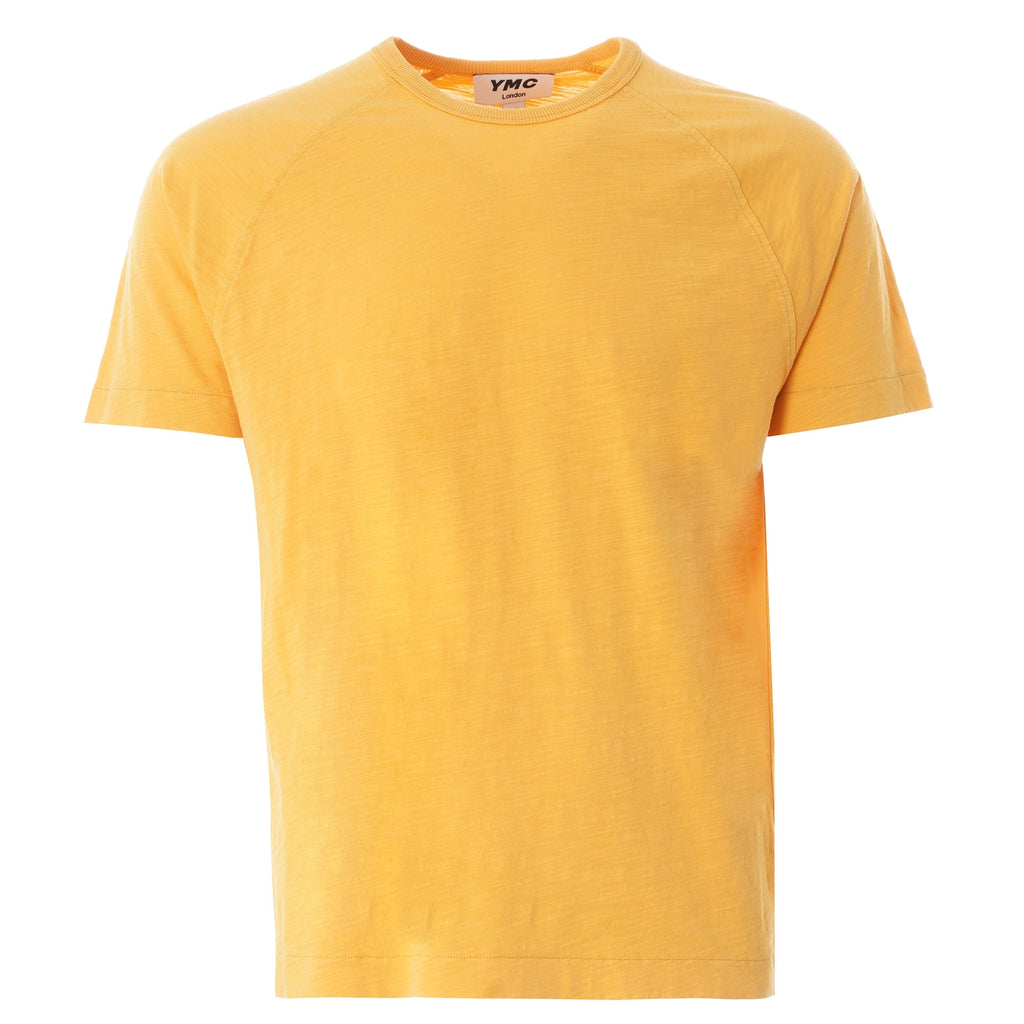 YMC TV Raglan Tee - Yellow