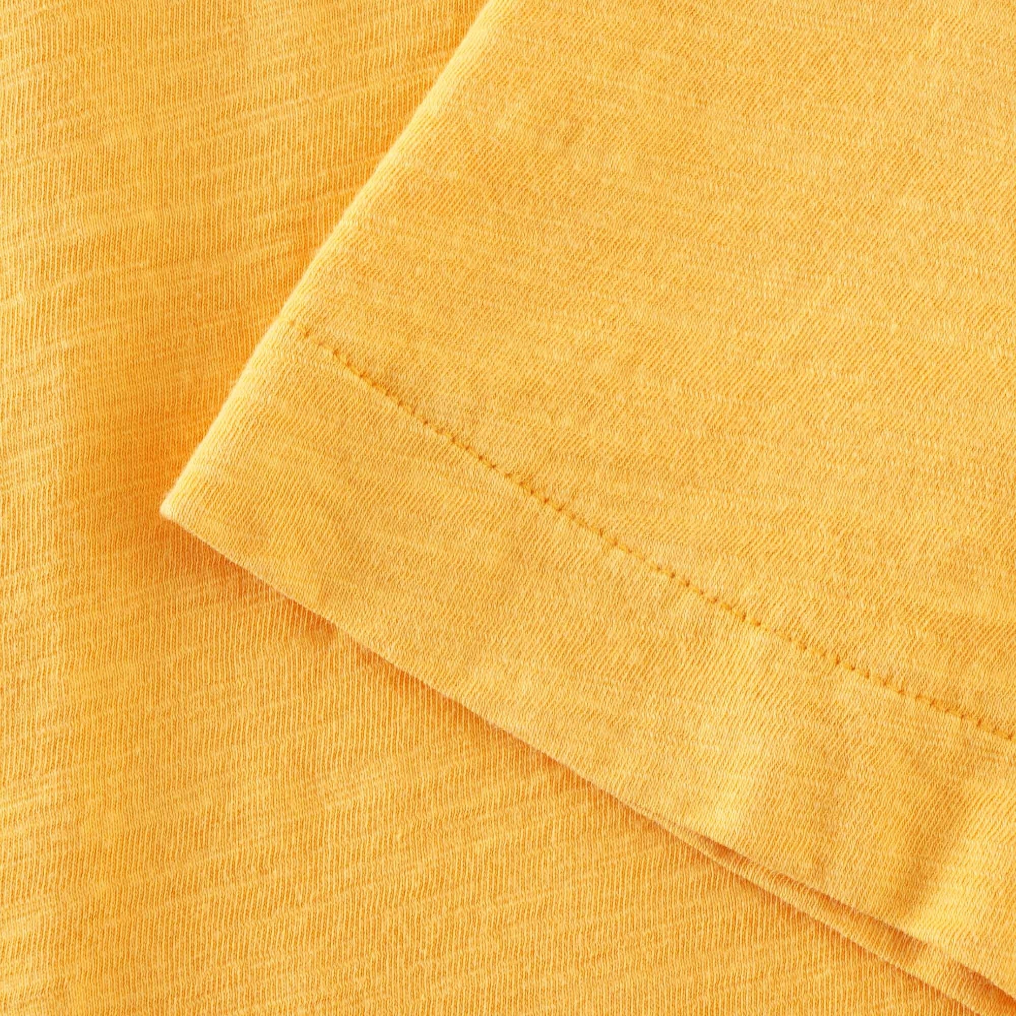 YMC TV Raglan Tee - Yellow