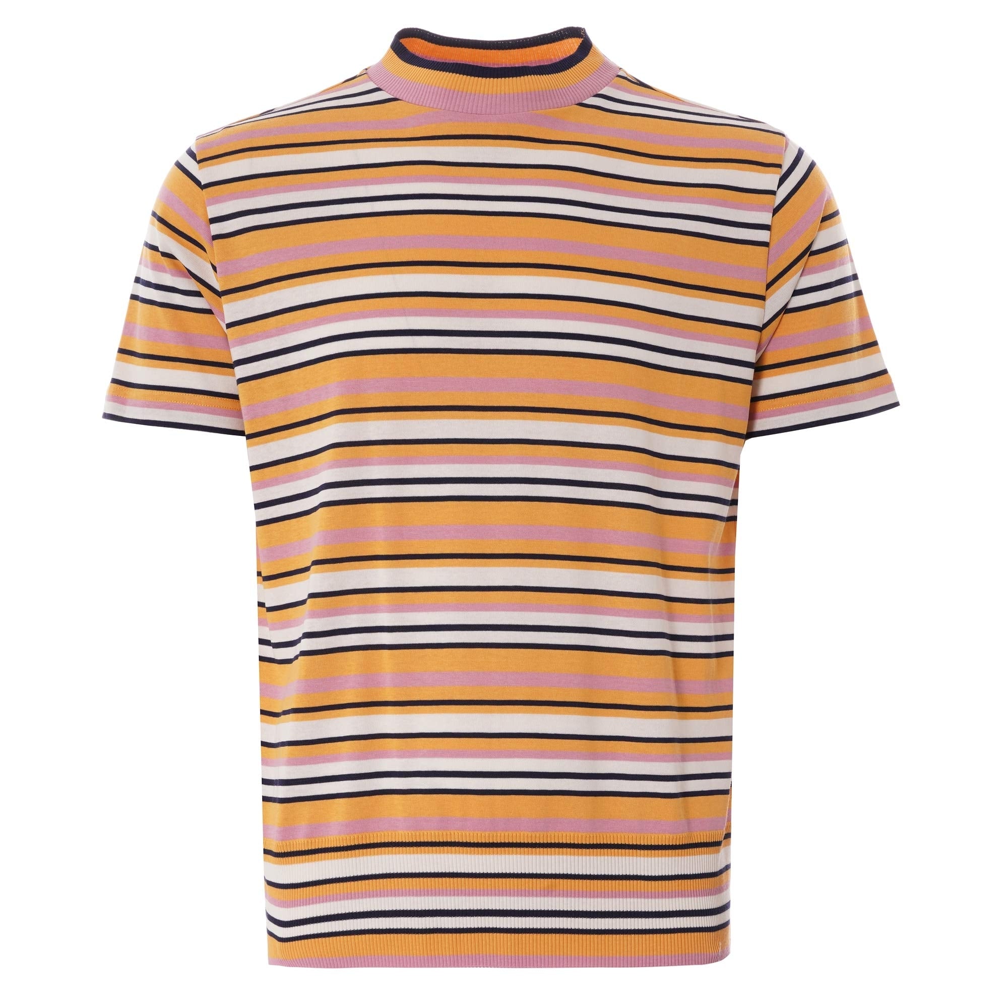 YMC Mock Neck T-shirt - Multi