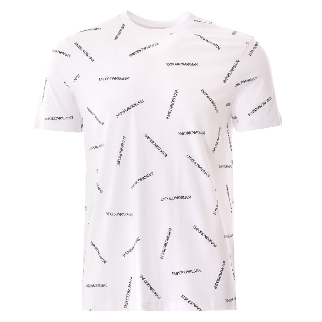 Emporio Armani All Over Print T-Shirt