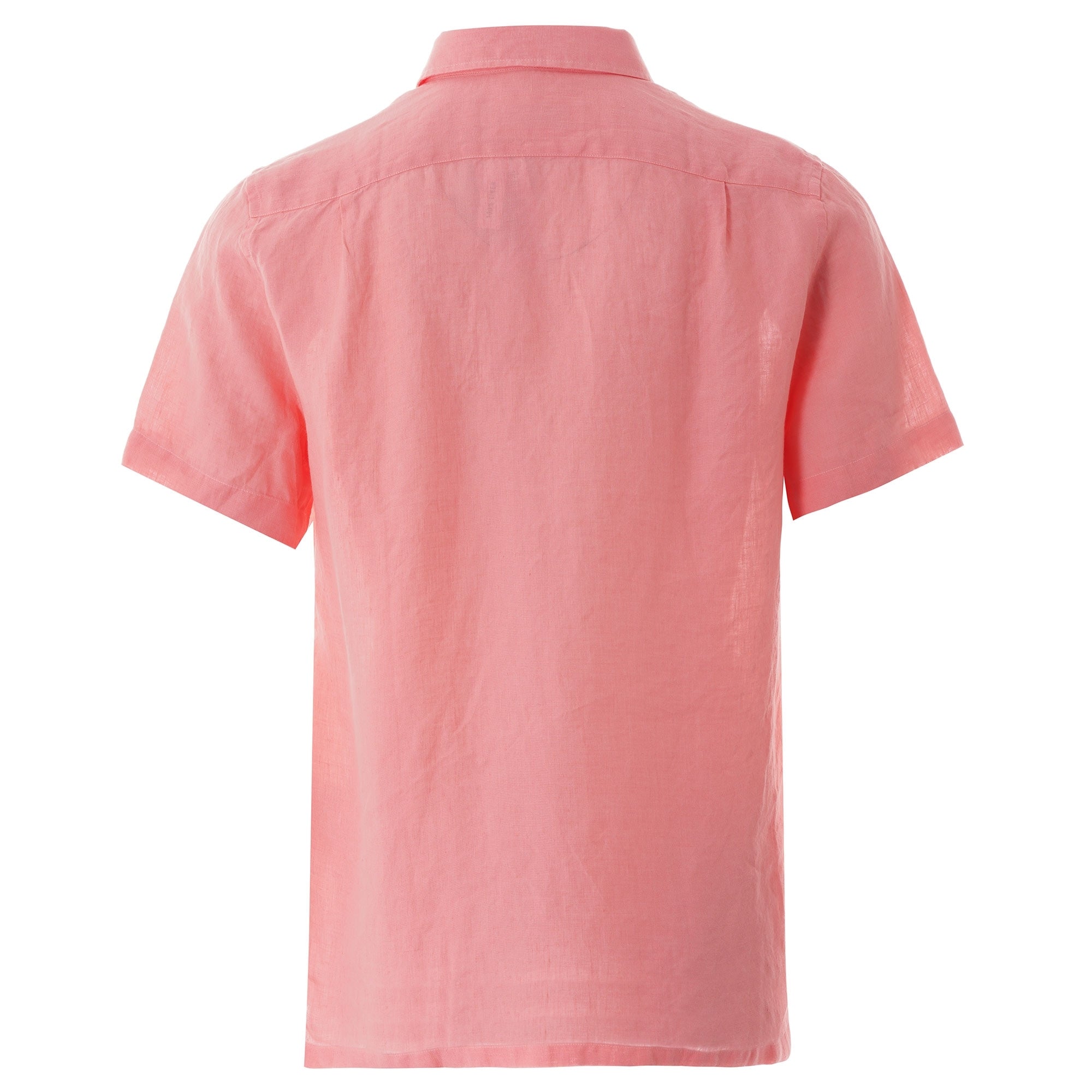 Lacoste Short Sleeve Linen Shirt