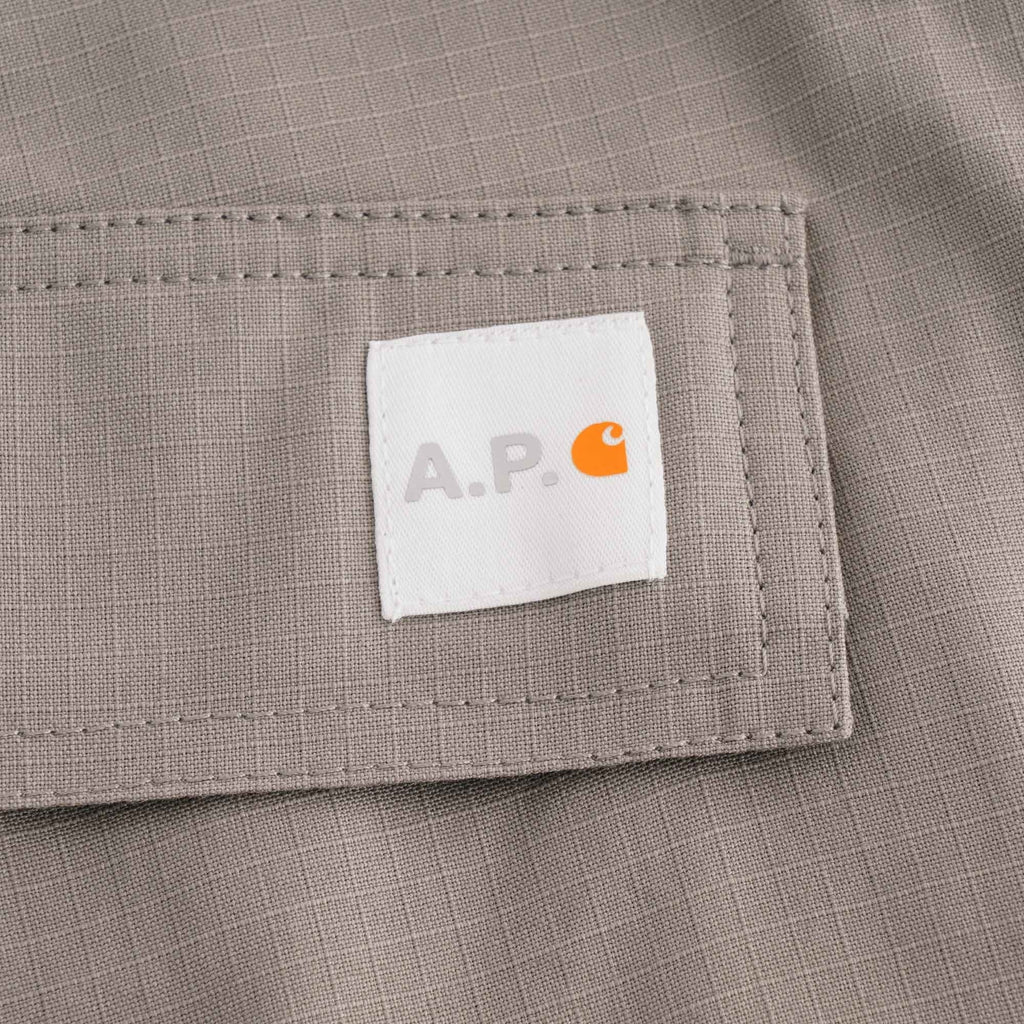 A.P.C. x Carhartt WIP Cargo Shorts - Grey