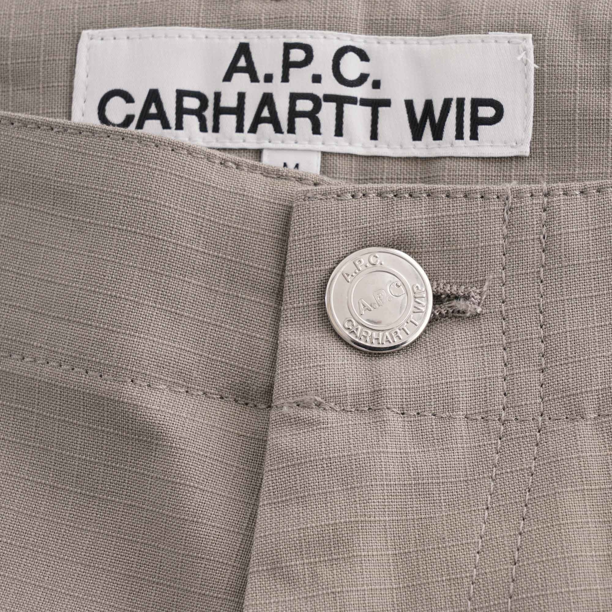 A.P.C. x Carhartt WIP Cargo Shorts - Grey