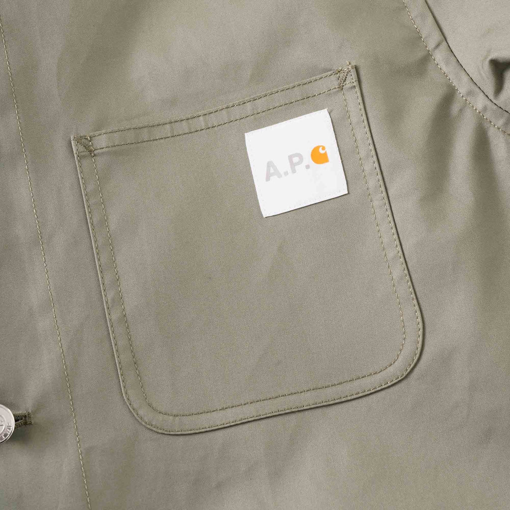 A.P.C. x Carhartt WIP Mishiguene jacket - Khaki