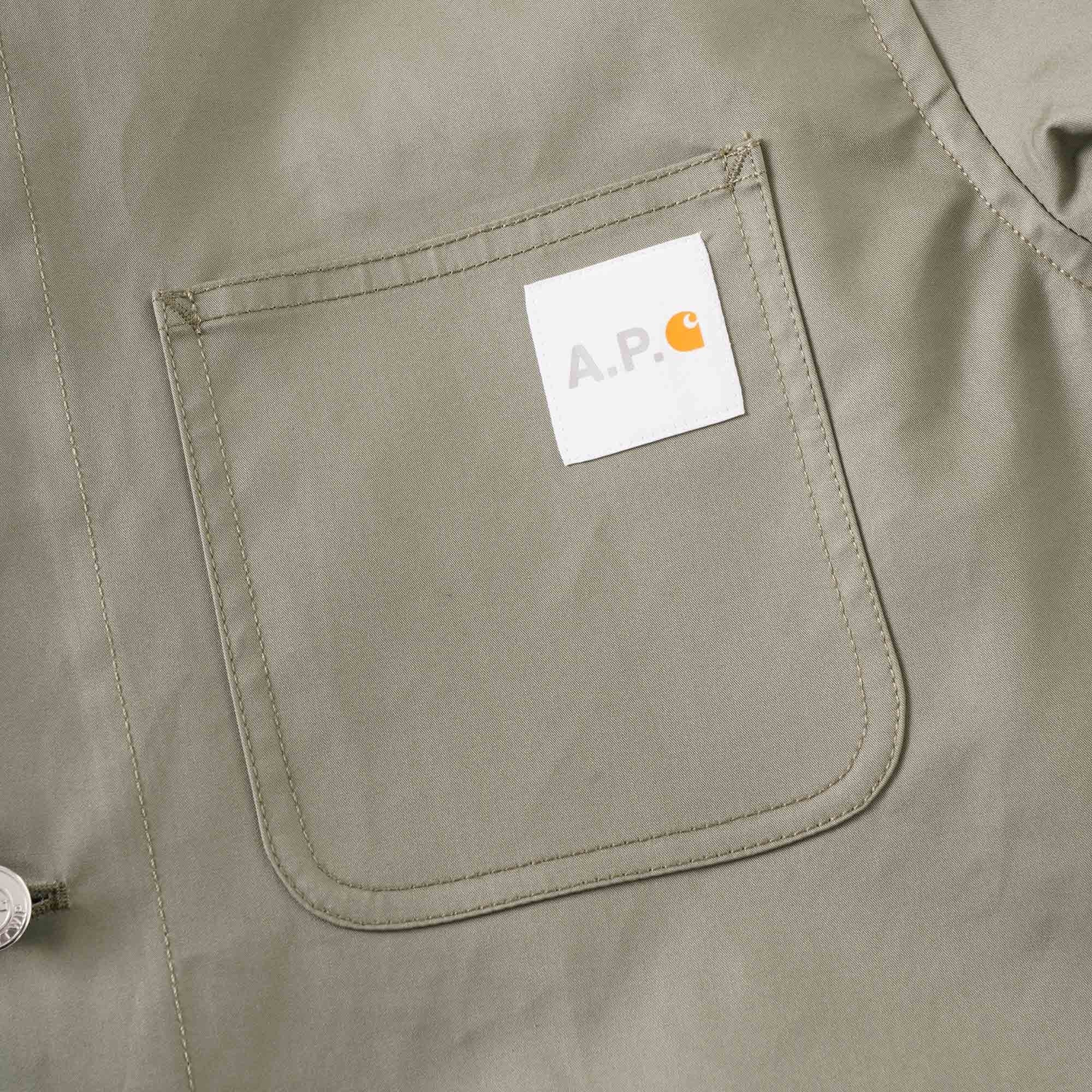 A.P.C. x Carhartt WIP Mishiguene jacket - Khaki