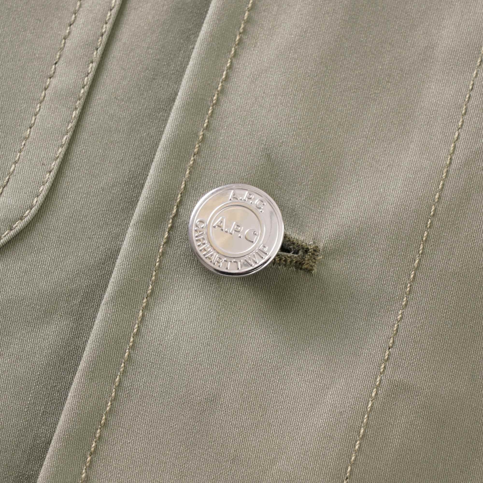 A.P.C. x Carhartt WIP Mishiguene jacket - Khaki