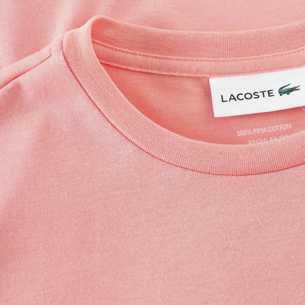 Lacoste Pima Cotton T-Shirt - Elf Pink