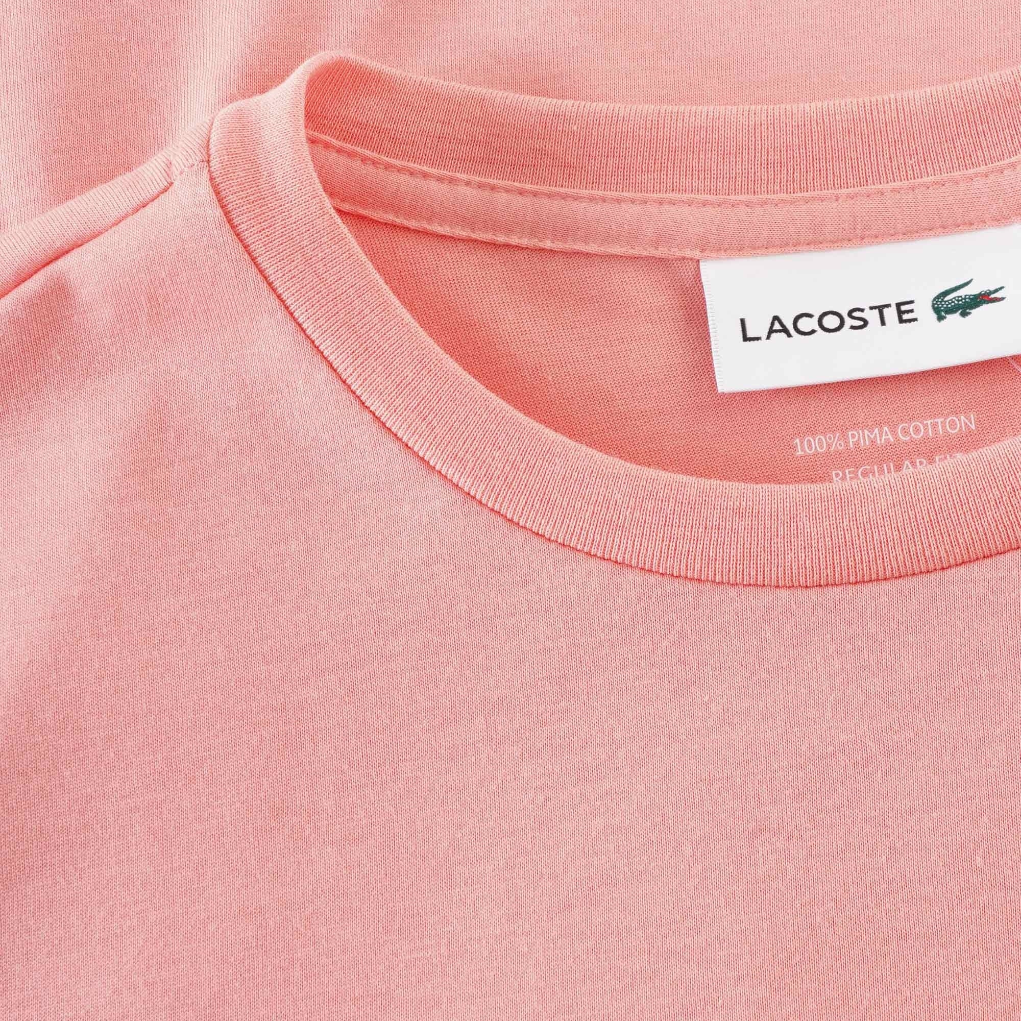 Lacoste Pima Cotton T-Shirt - Elf Pink