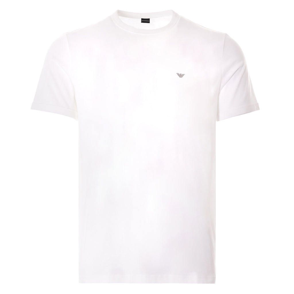 Emporio Armani Chest Logo T-shirt - Bianco