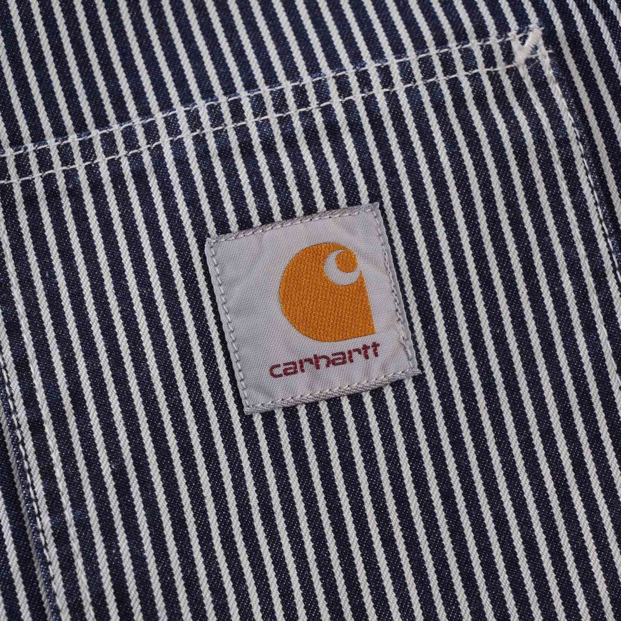 Carhartt WIP Michigan Coat Hickory Stripe - White/Blue