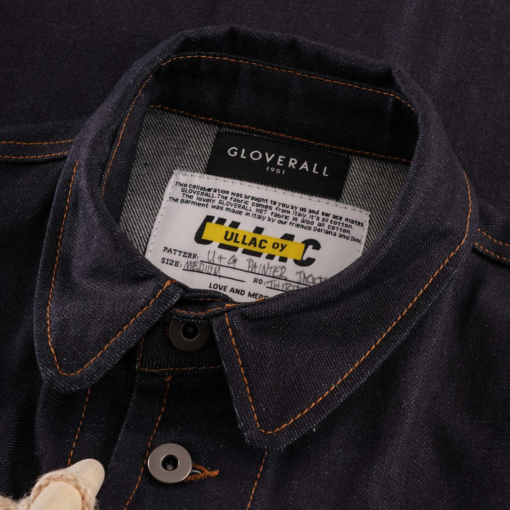 Ullac x Gloverall Painter Jacket - Indigo