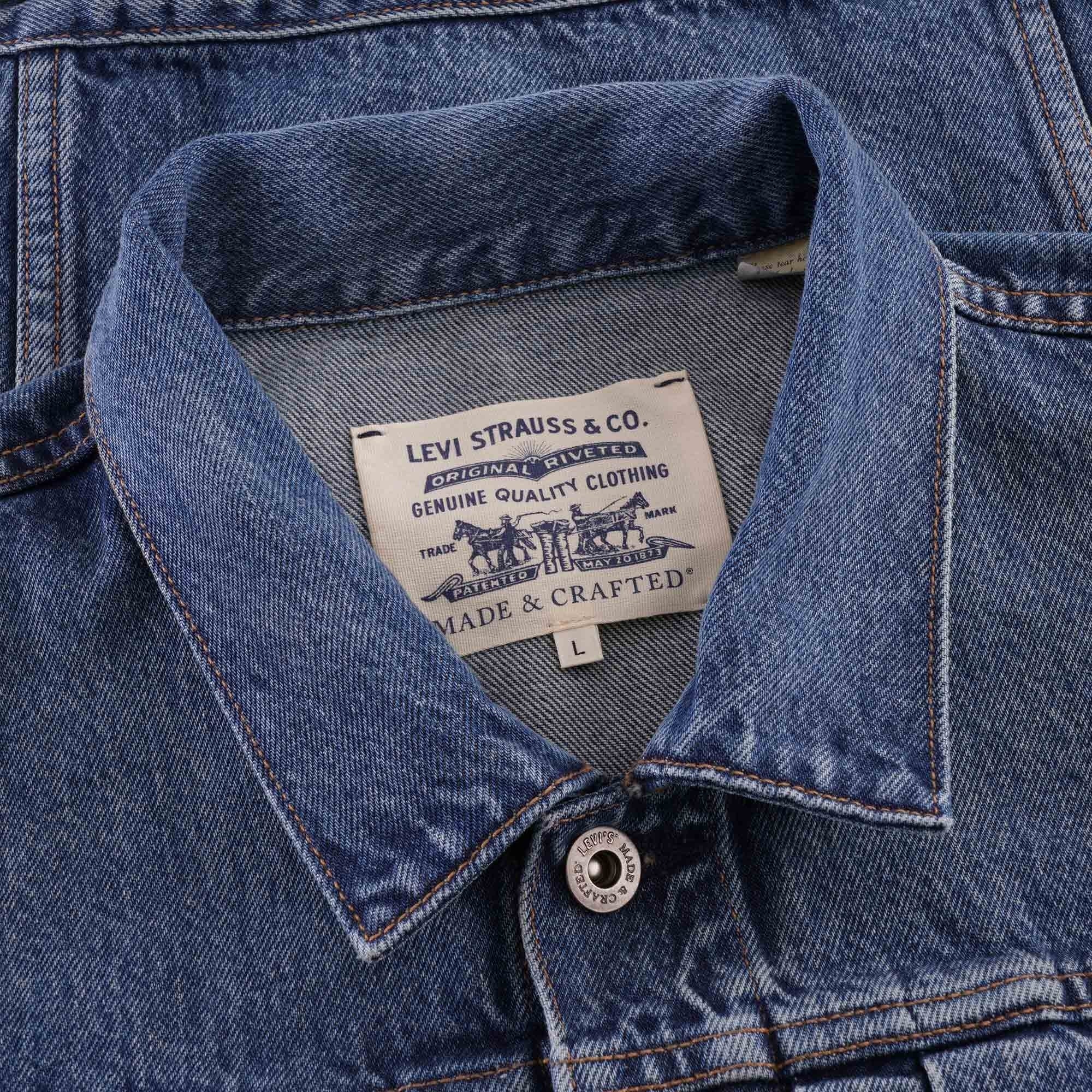 Levis® Made and Crafted® Worn Trucker - Denim