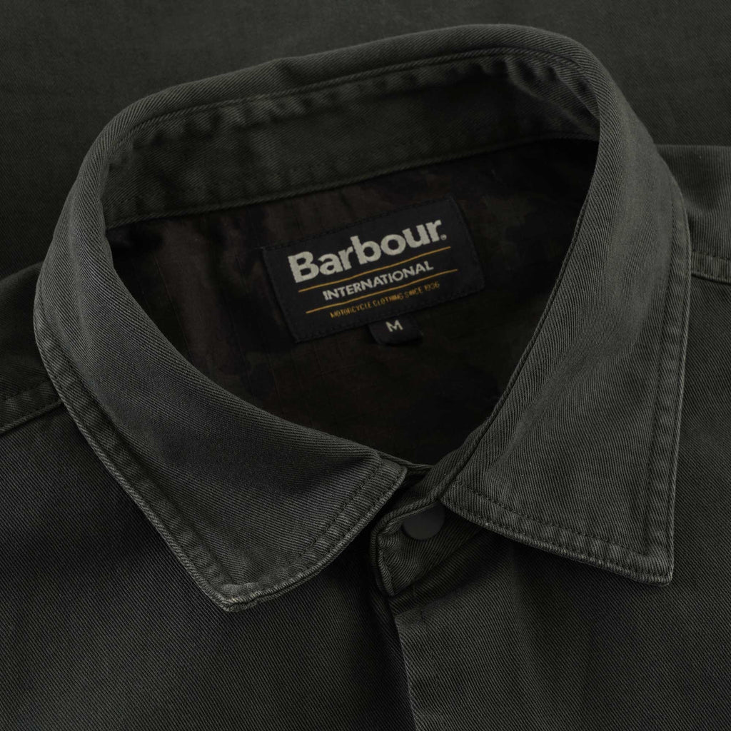 Barbour International Endo Overshirt - Jungle Green