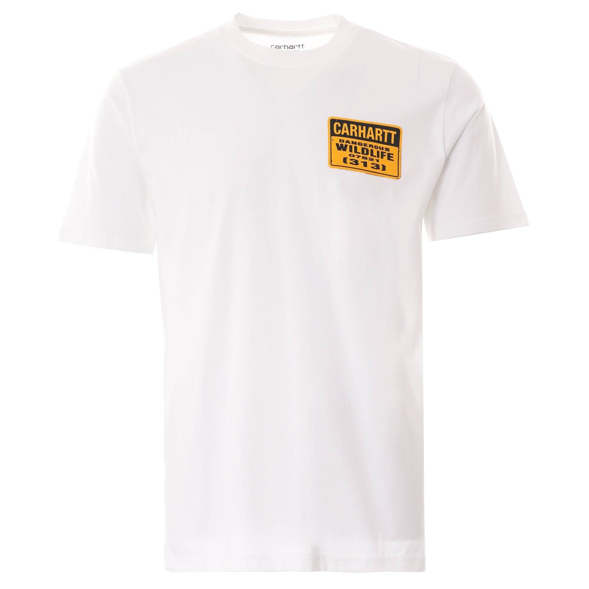 Carhartt WIP Rattlesnake Tee - White