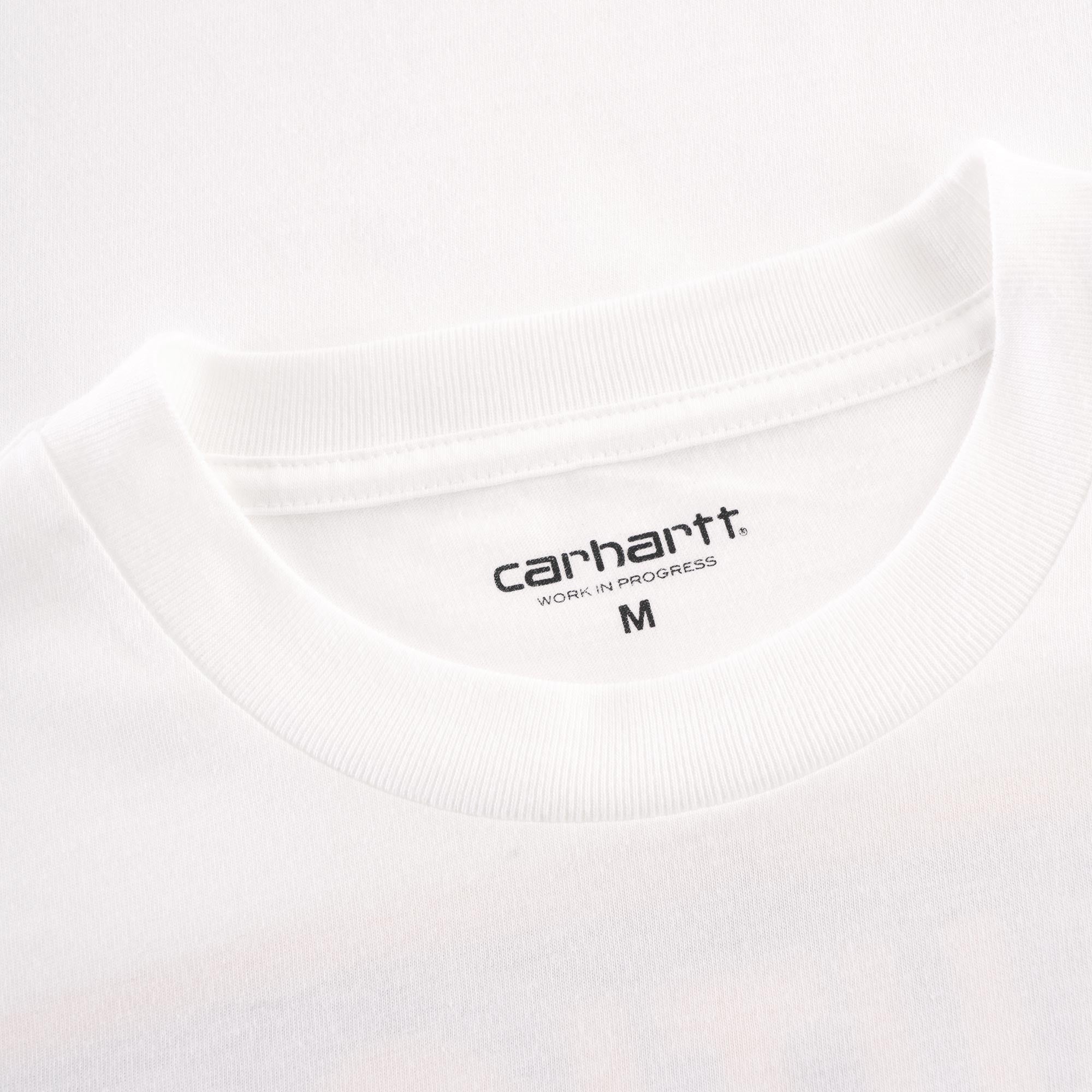 Carhartt WIP Rattlesnake Tee - White