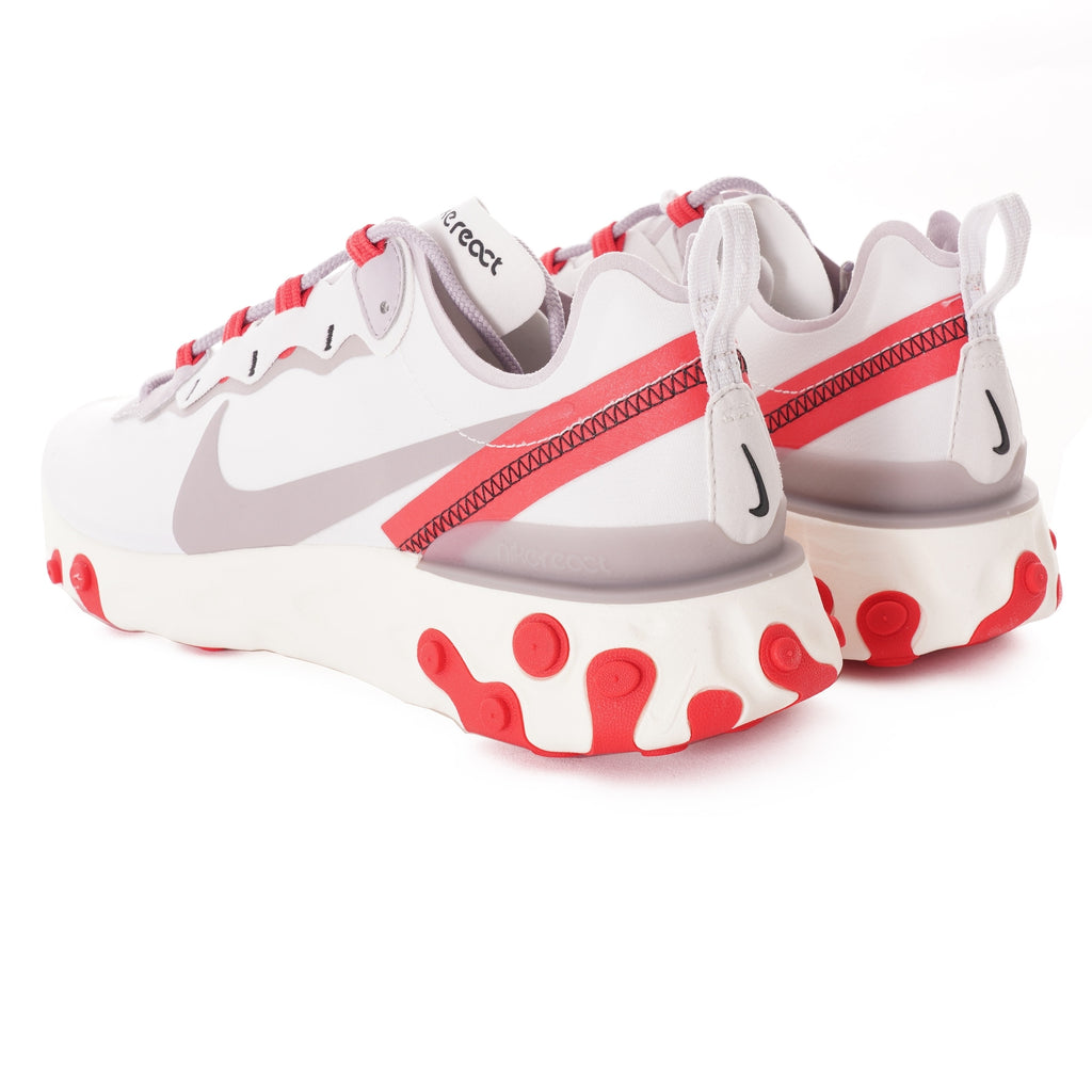 Nike Womens React Element 55 - Red and Platinum Tint