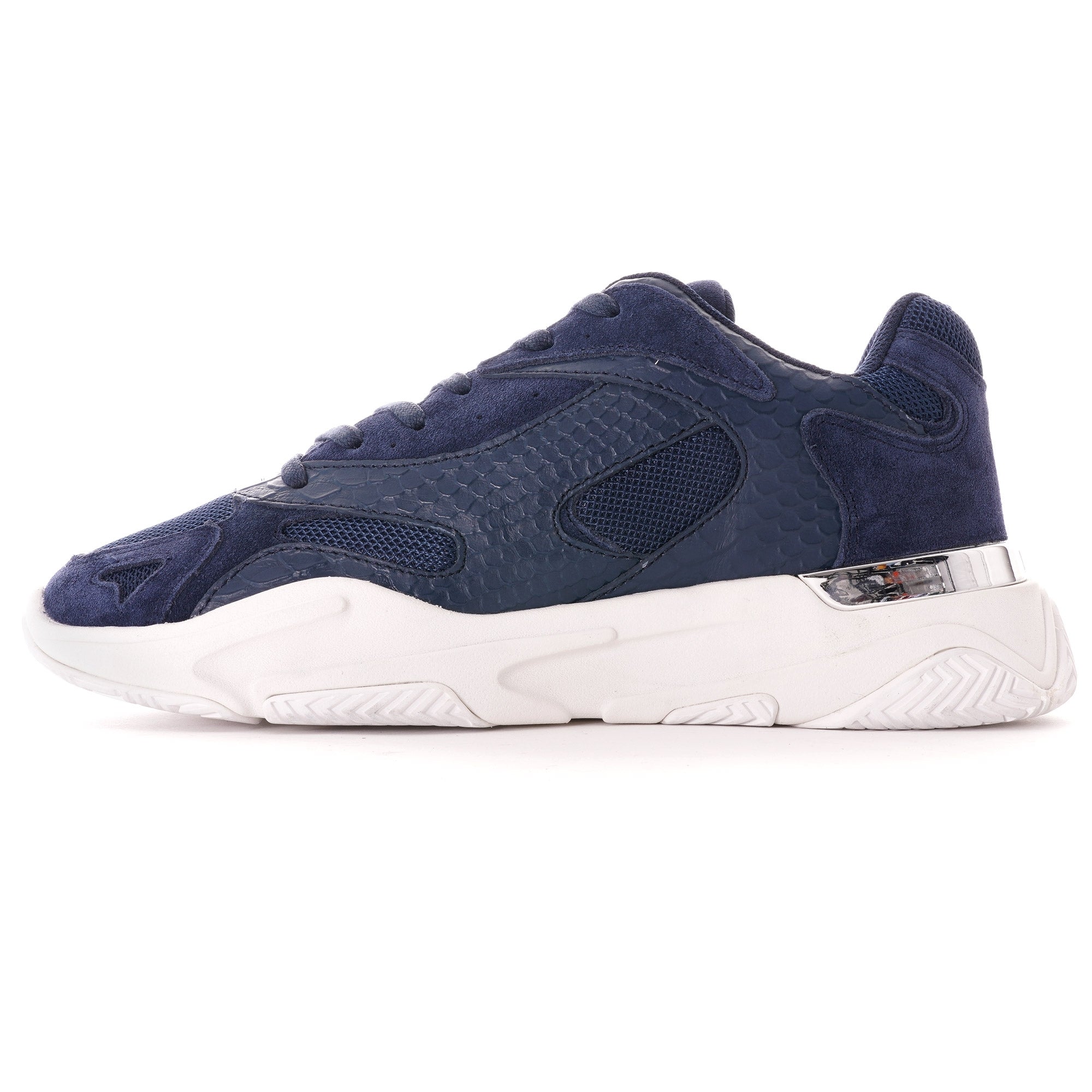 Mallet Lurus - Navy/Python