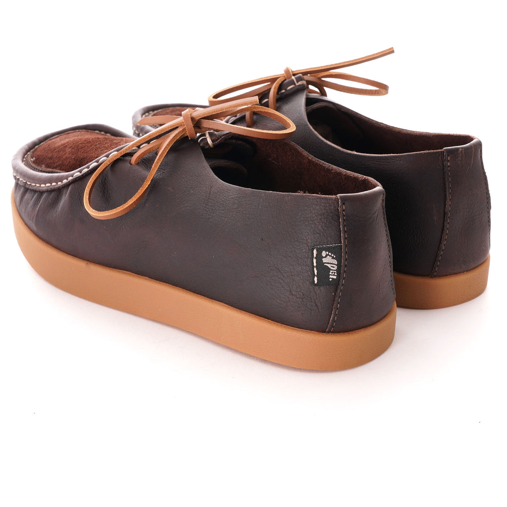 Yogi Willard Reverse Vamp Negative Heel - Dark Brown