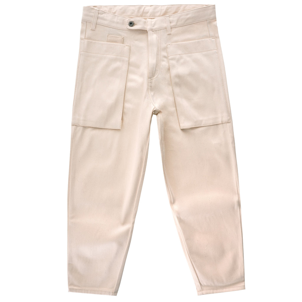 Ullac x Gloverall Ulluc X Gloverall Trouser - Ecru
