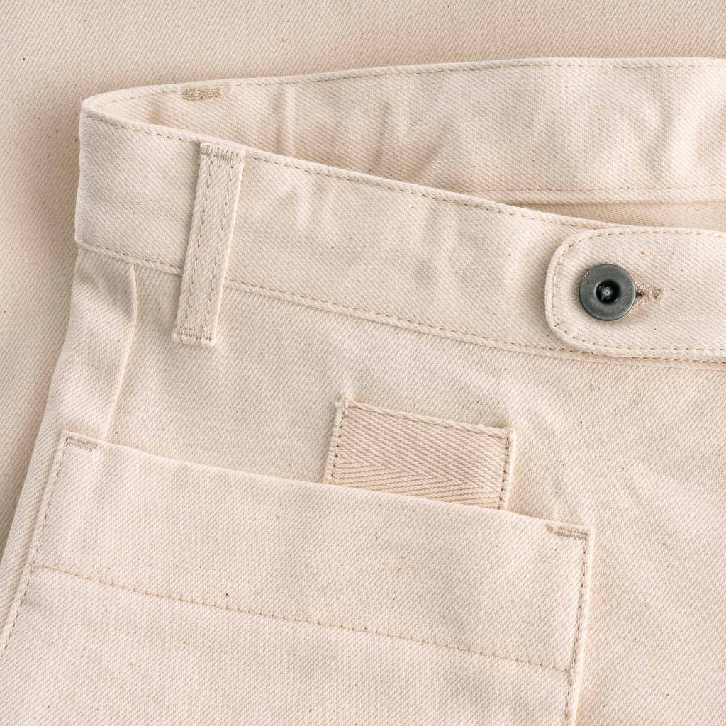 Ullac x Gloverall Ulluc X Gloverall Trouser - Ecru