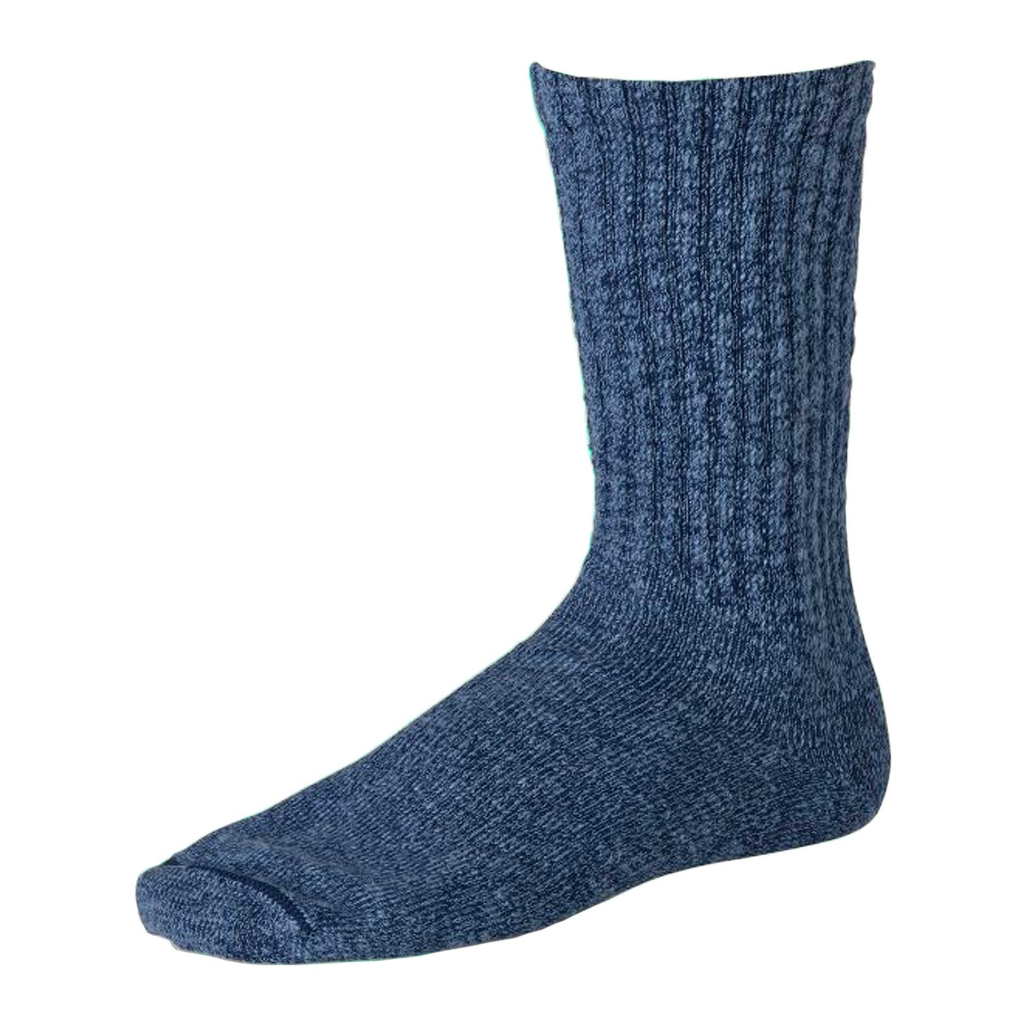 Red Wing Cotton Rag Crew Boot Socks - Blue