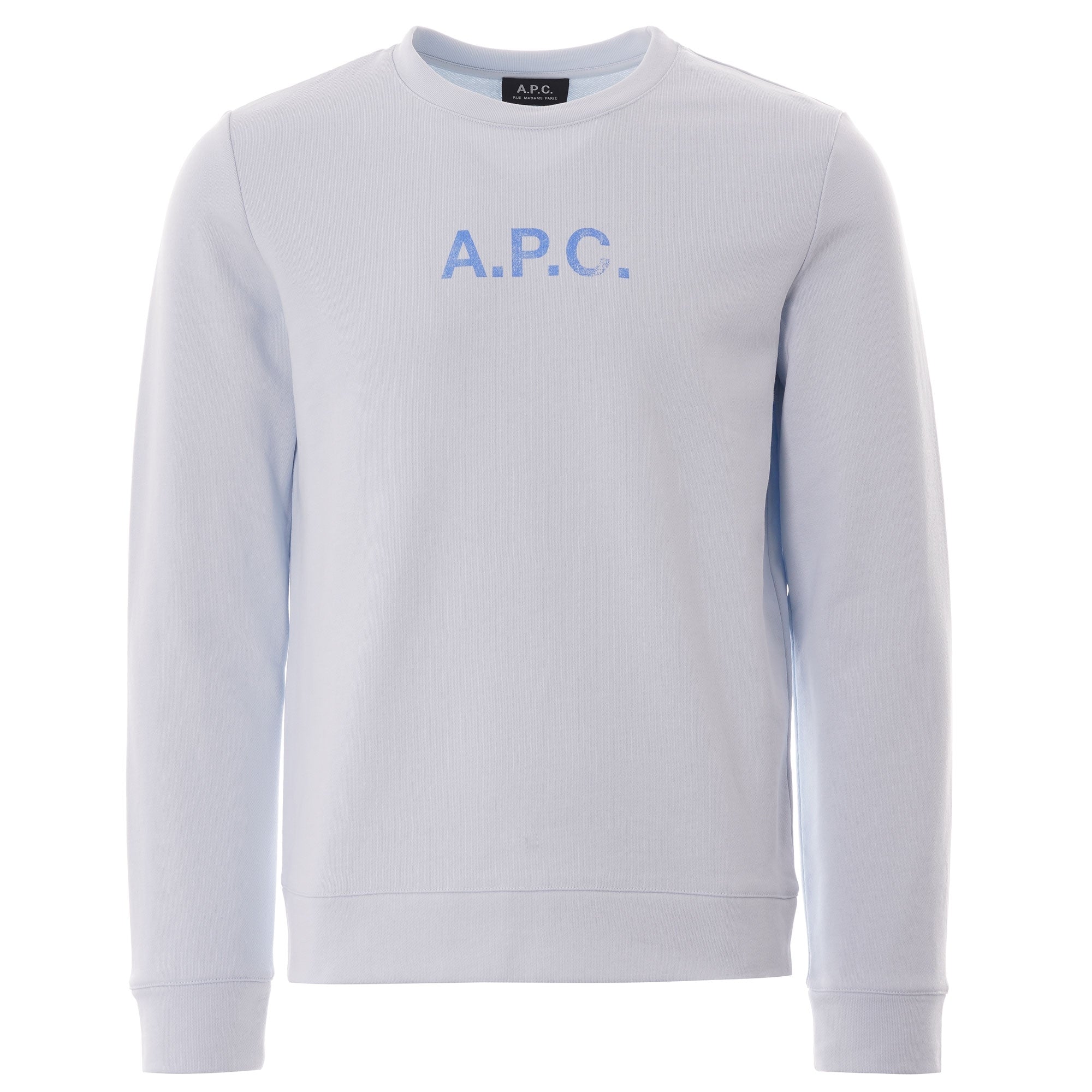 A.P.C. Stamp Sweatshirt - Light Blue