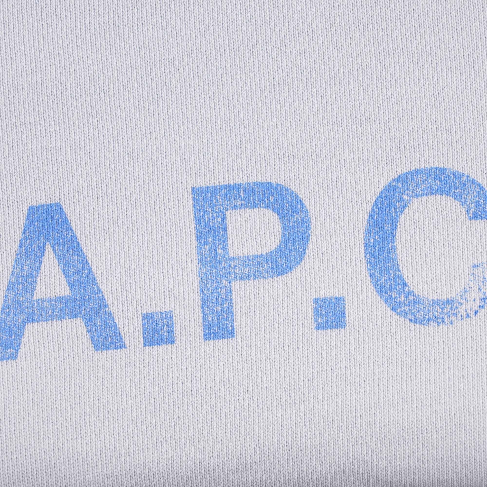 A.P.C. Stamp Sweatshirt - Light Blue