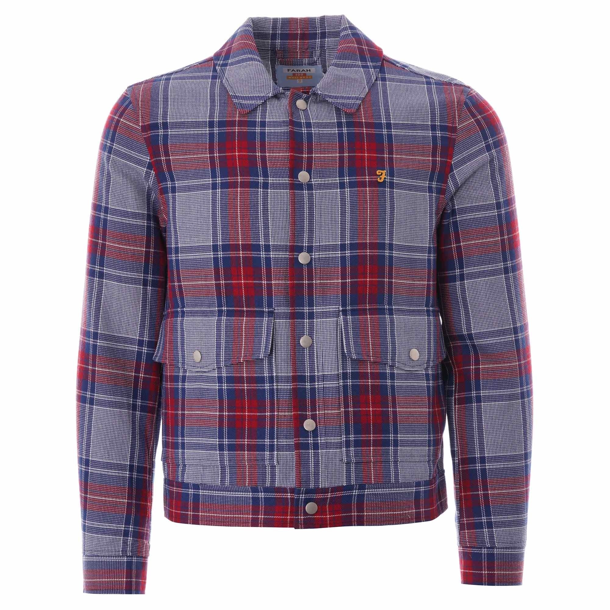 Wilcox Check Trucker Jacket