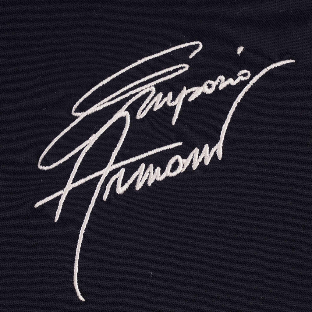 Emporio Armani Script Sweatshirt - Blue