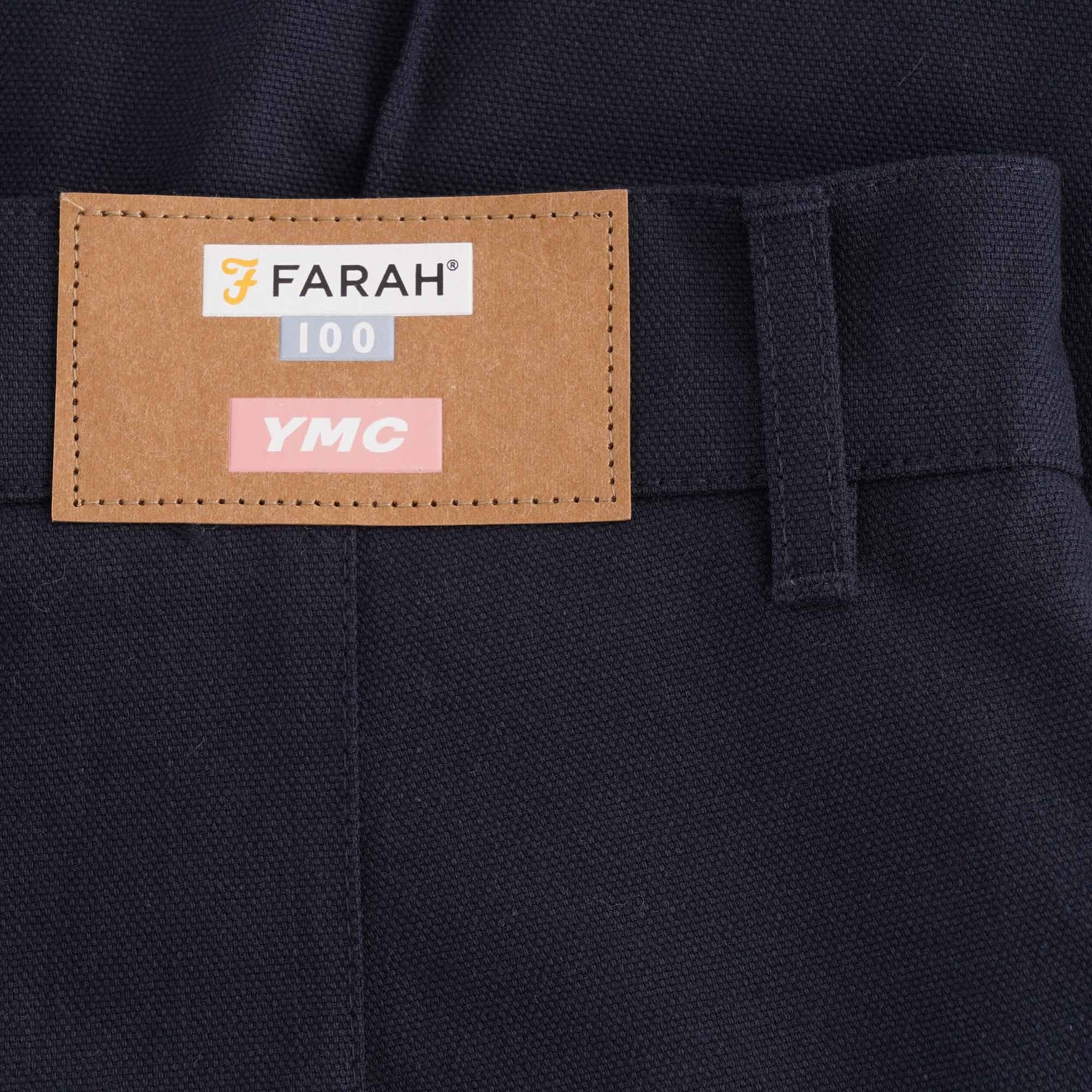 Farah x YMC Hopsack Hawtin - Navy