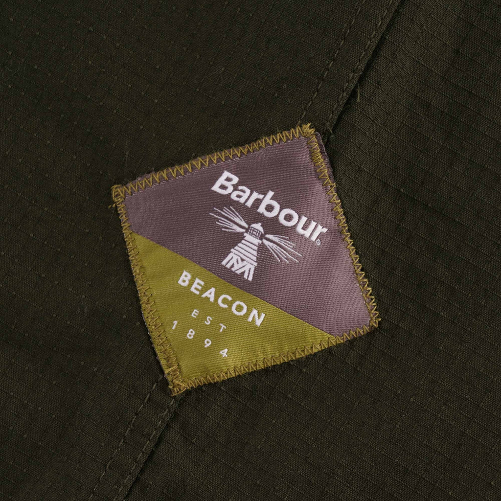 Barbour Beacon Ripstop Popover Shirt - Forest