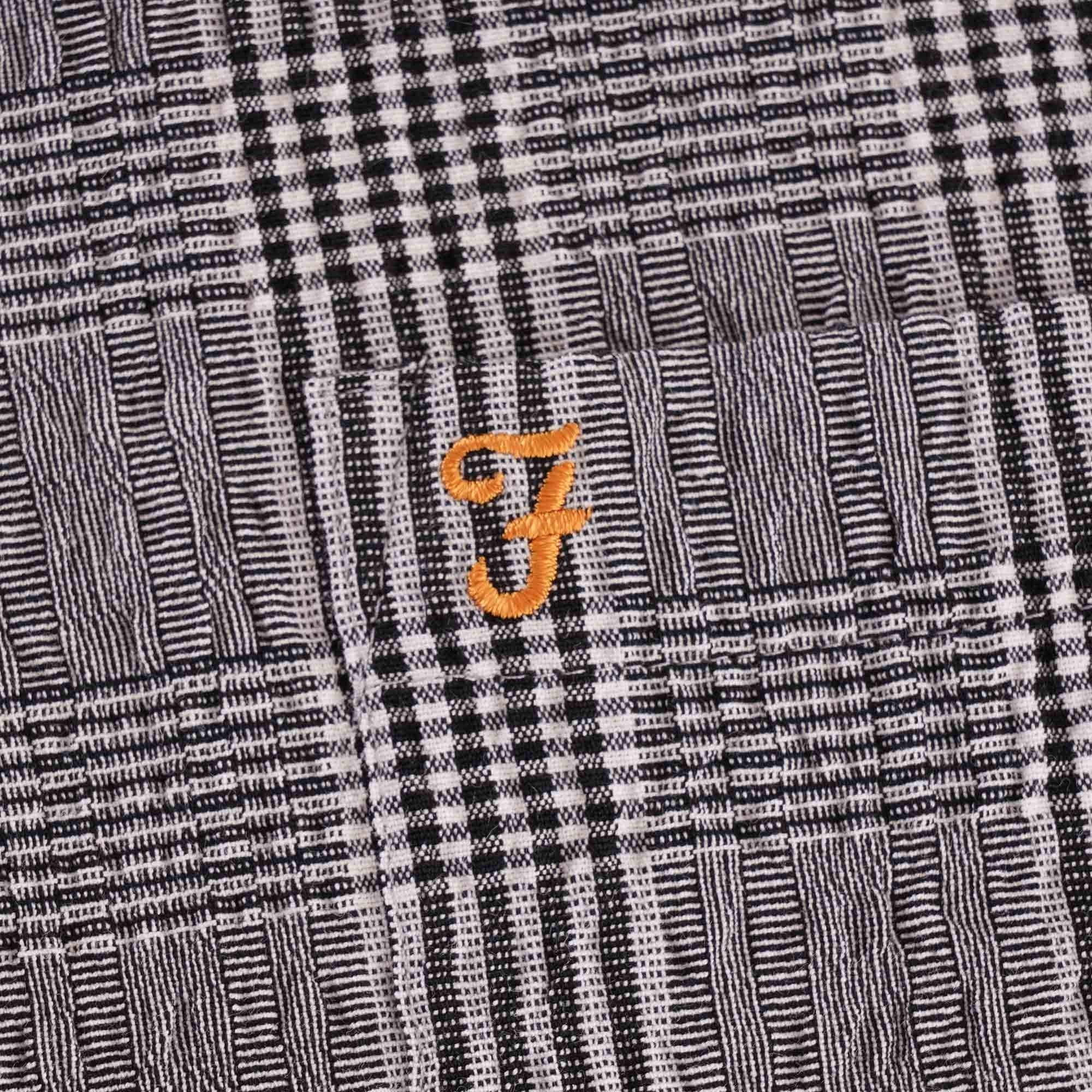 Mclennan Check Seers Shirt - Deep Black