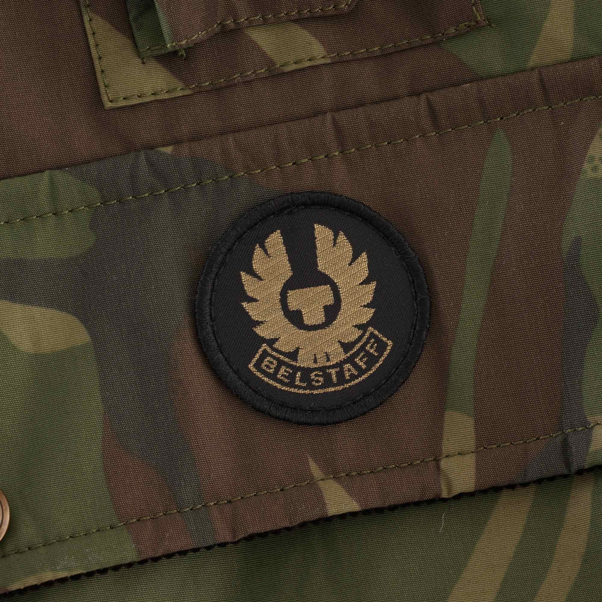Belstaff Castmaster Camo Gilet - Green