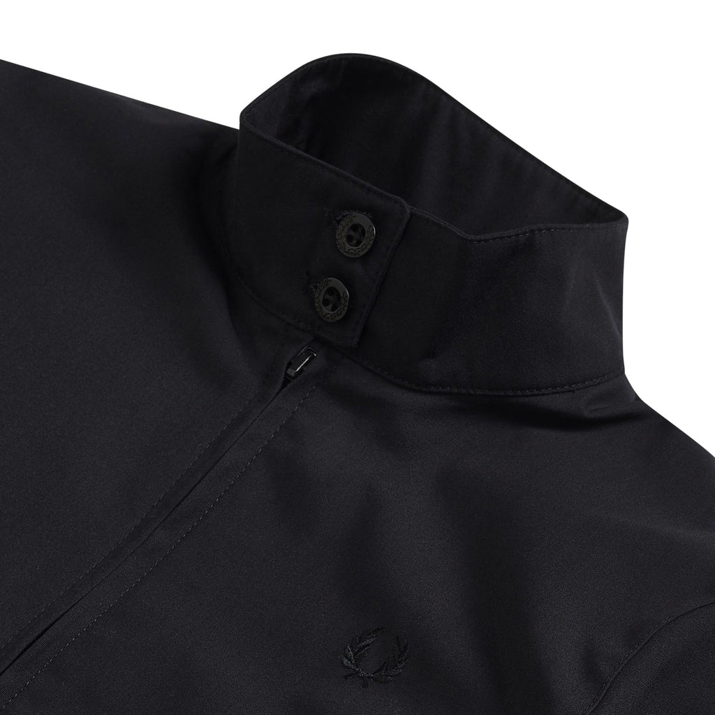 Fred Perry Womens Made in England Harrington Jacket - Black